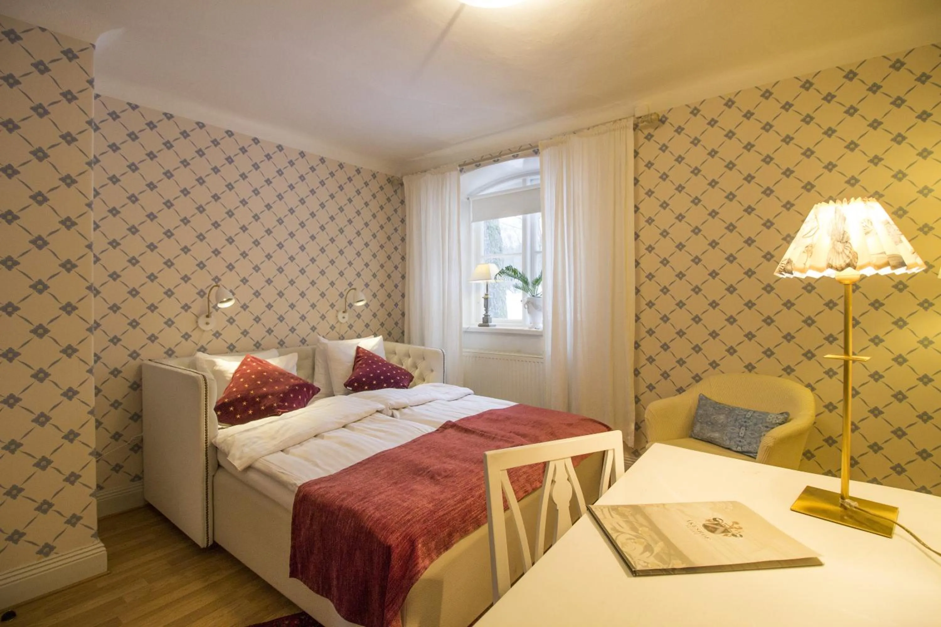 Bedroom, Bed in Åkeshofs Slott