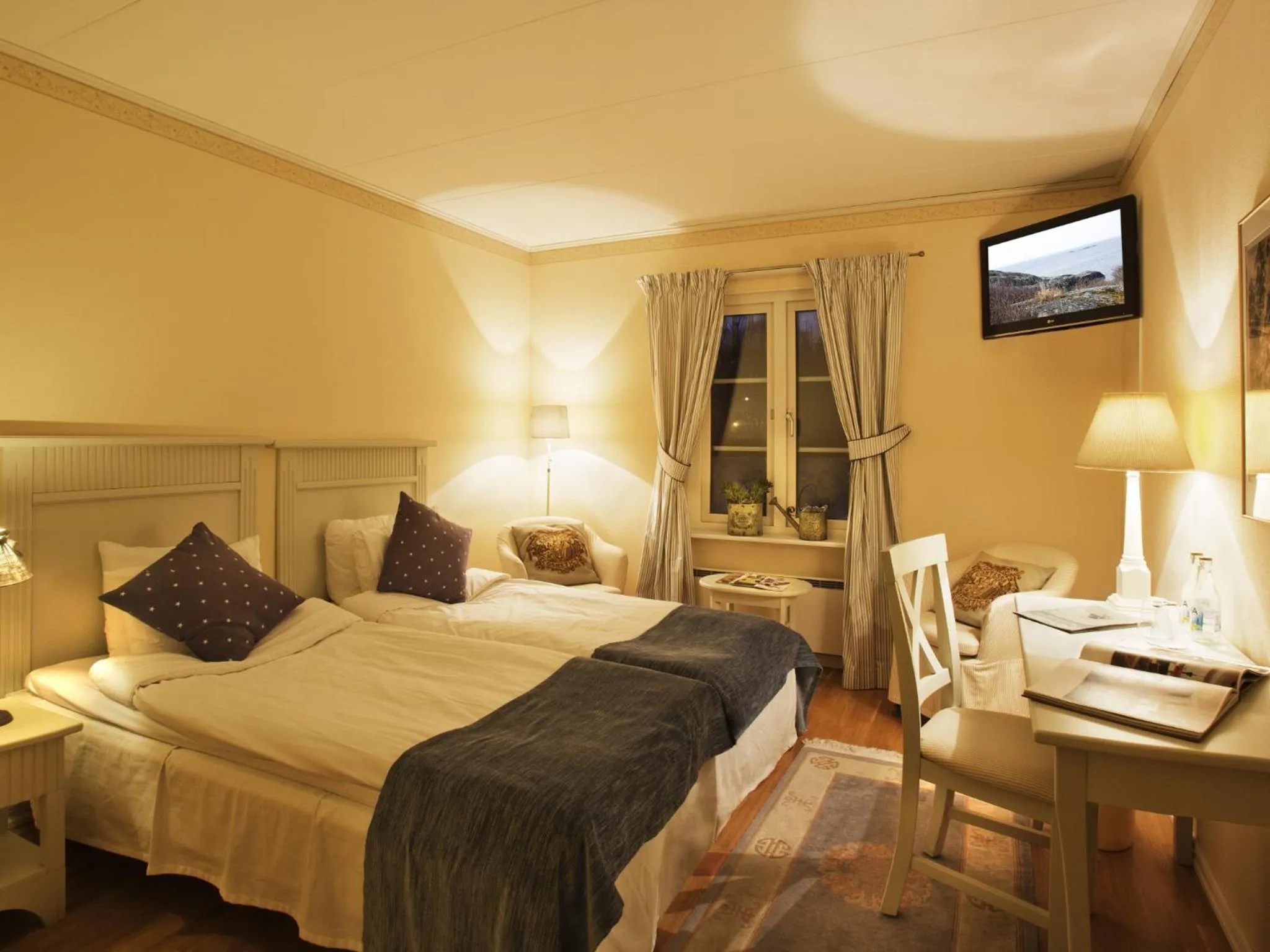 Bedroom, Bed in Åkeshofs Slott