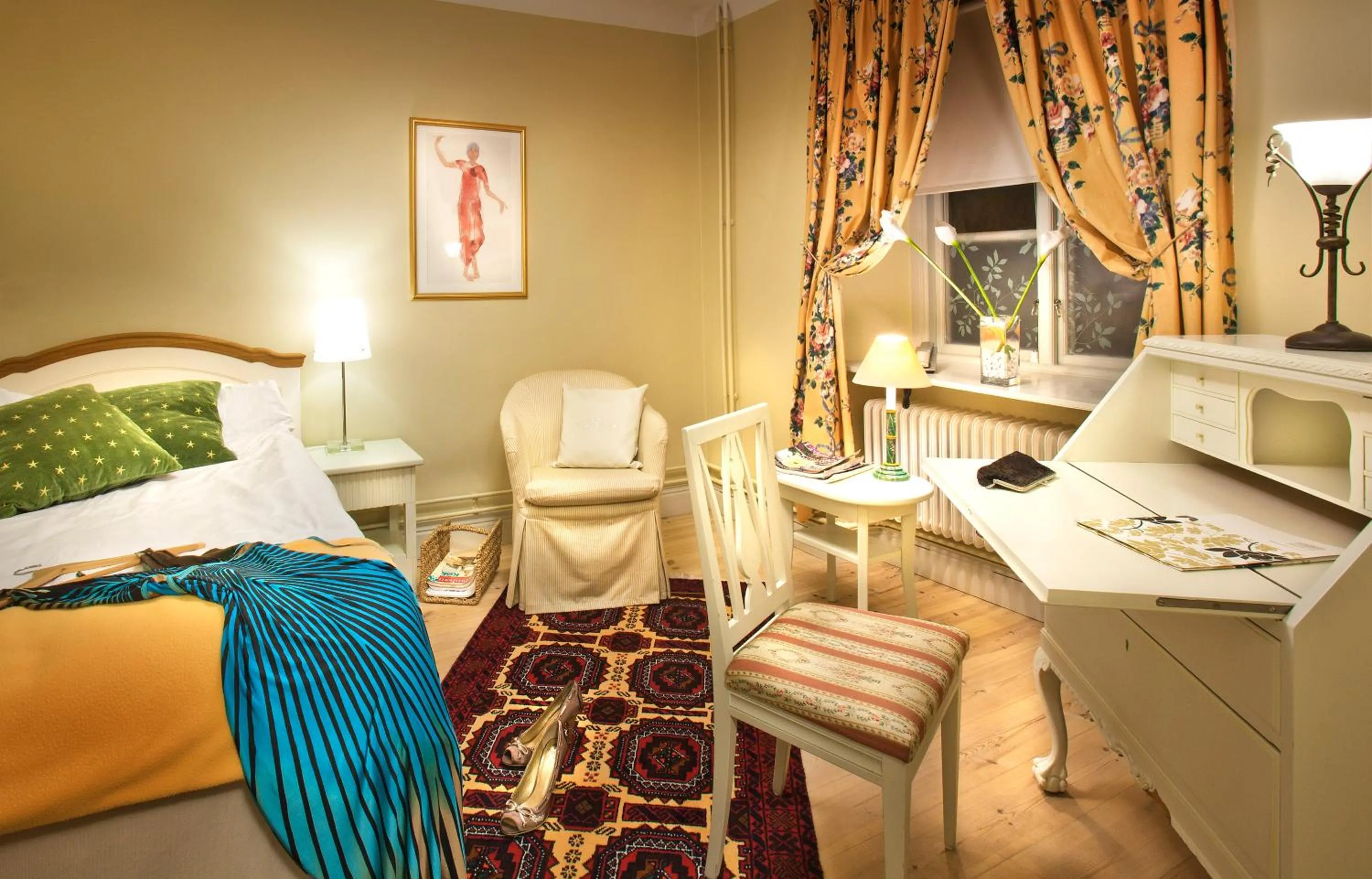 Photo of the whole room, Bed in Åkeshofs Slott