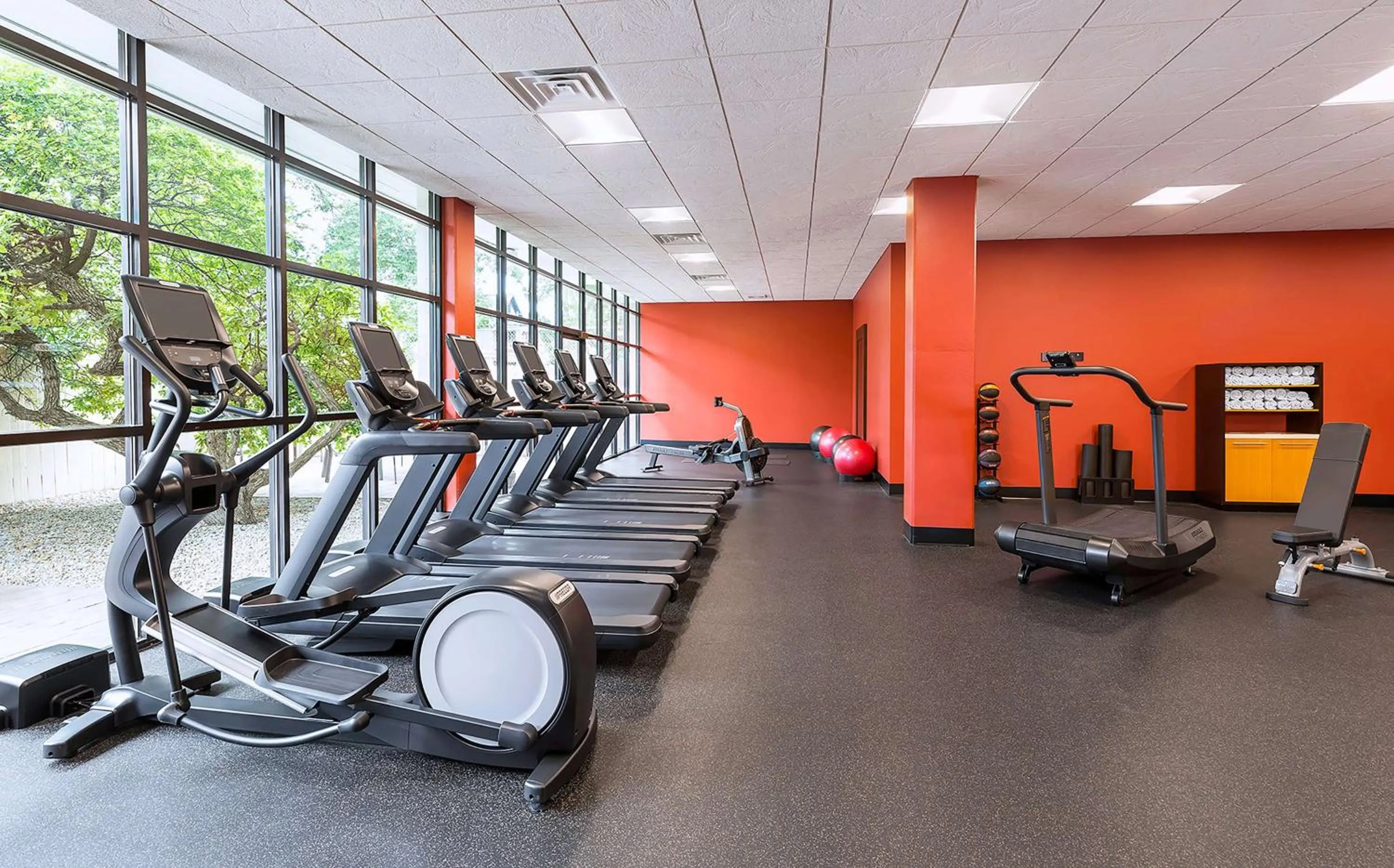 Fitness centre/facilities in DoubleTree by Hilton Madison Downtown