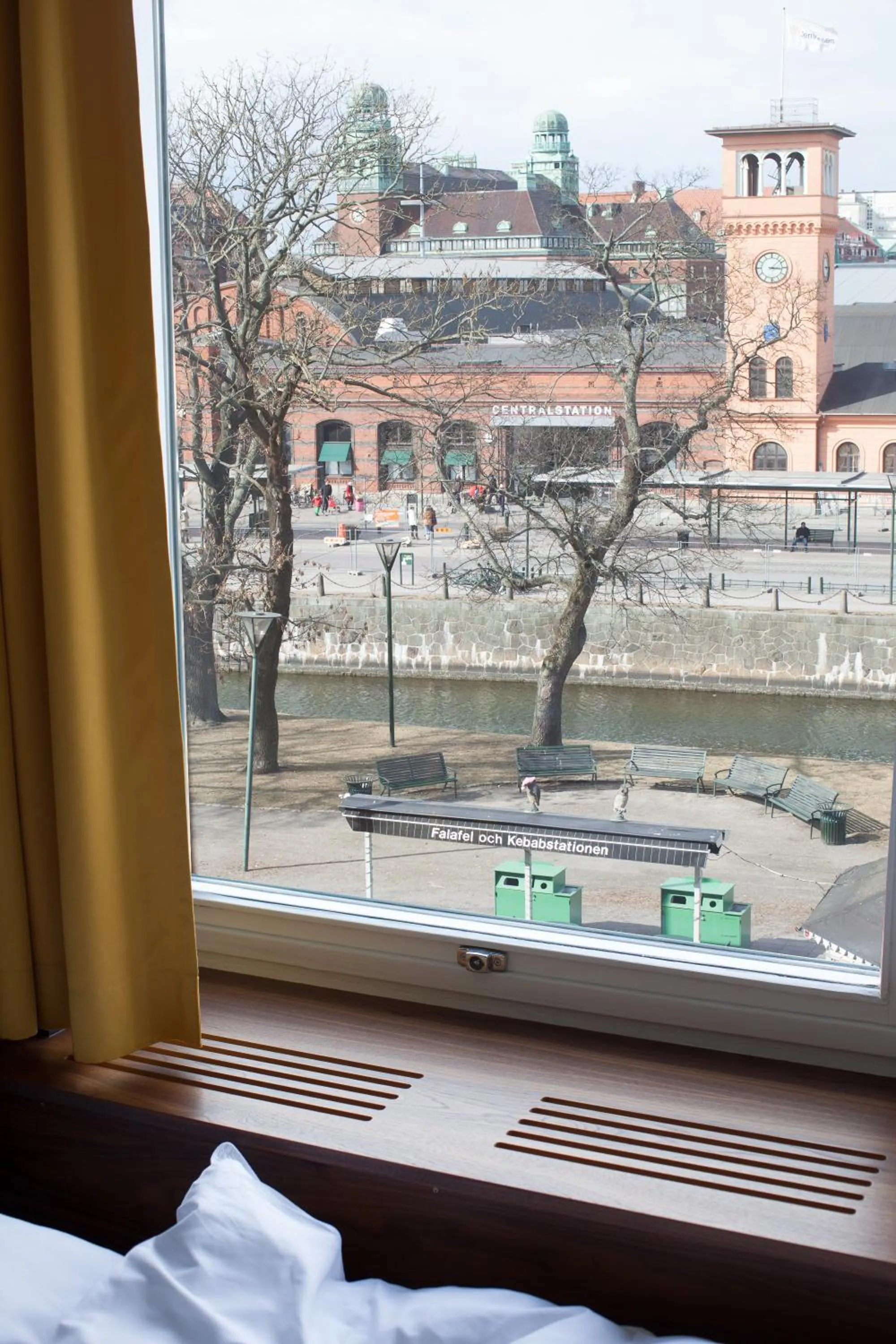 View (from property/room), Bed in Moment Hotels