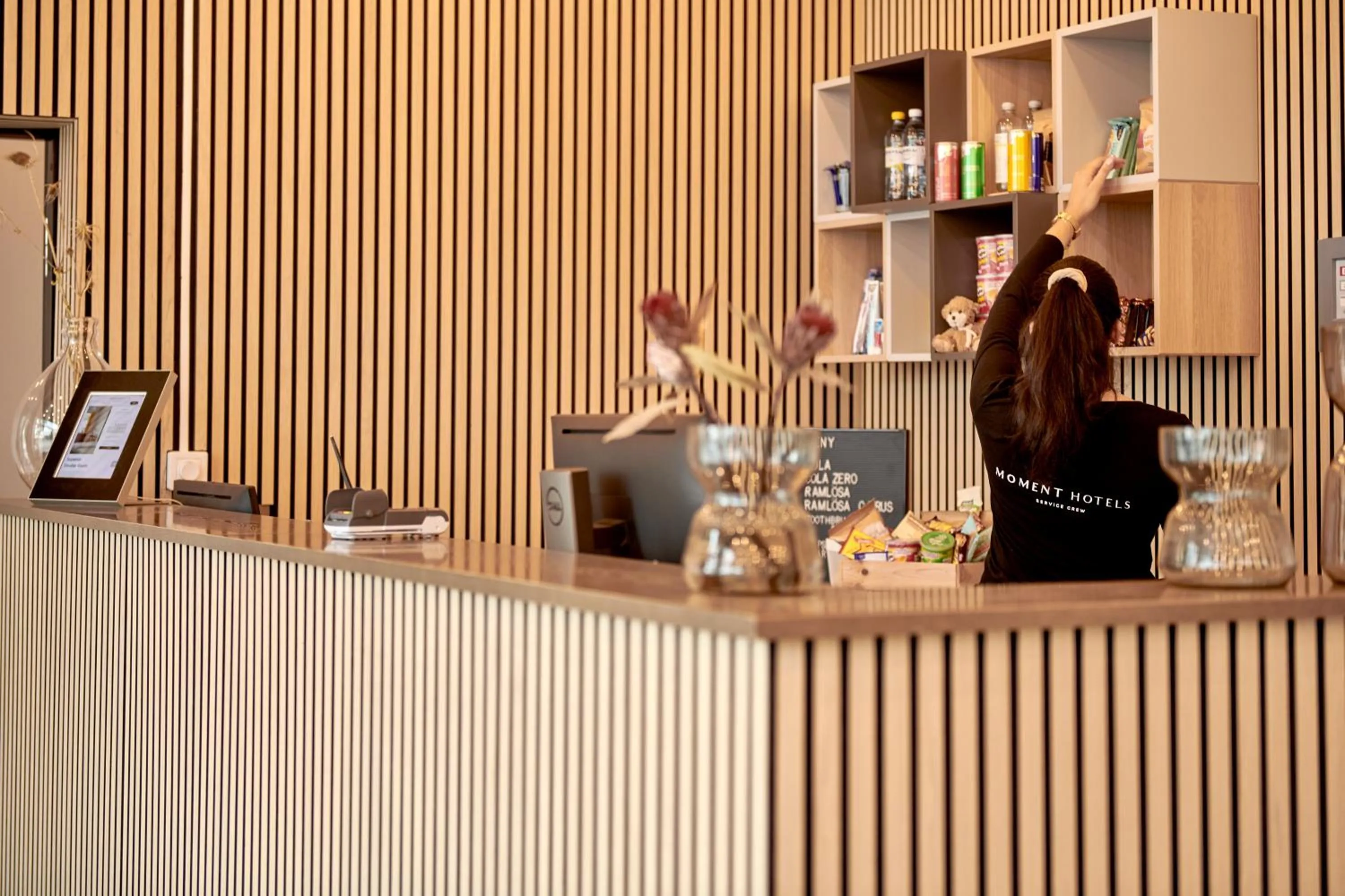 Lobby or reception in Moment Hotels