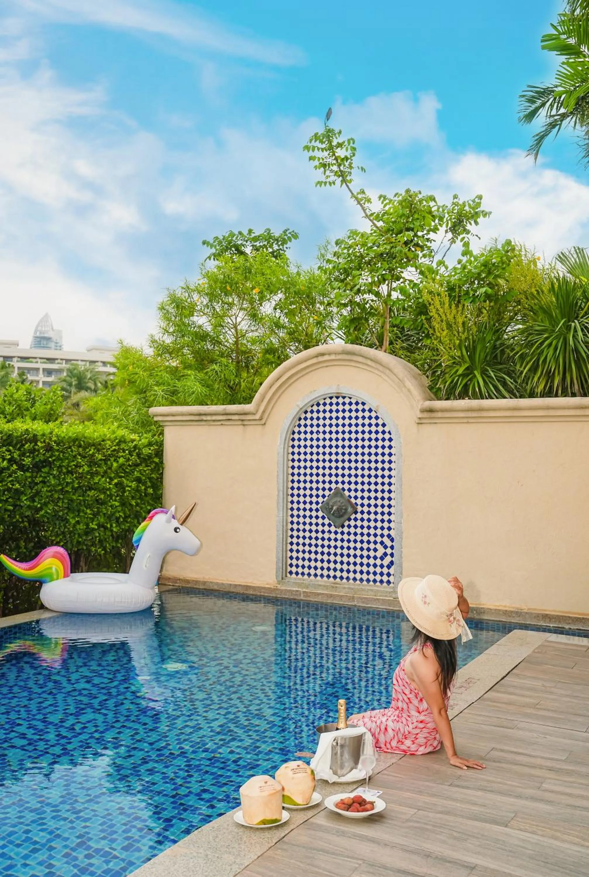 Swimming pool in JW Marriott Sanya Haitang Bay Resort & Spa