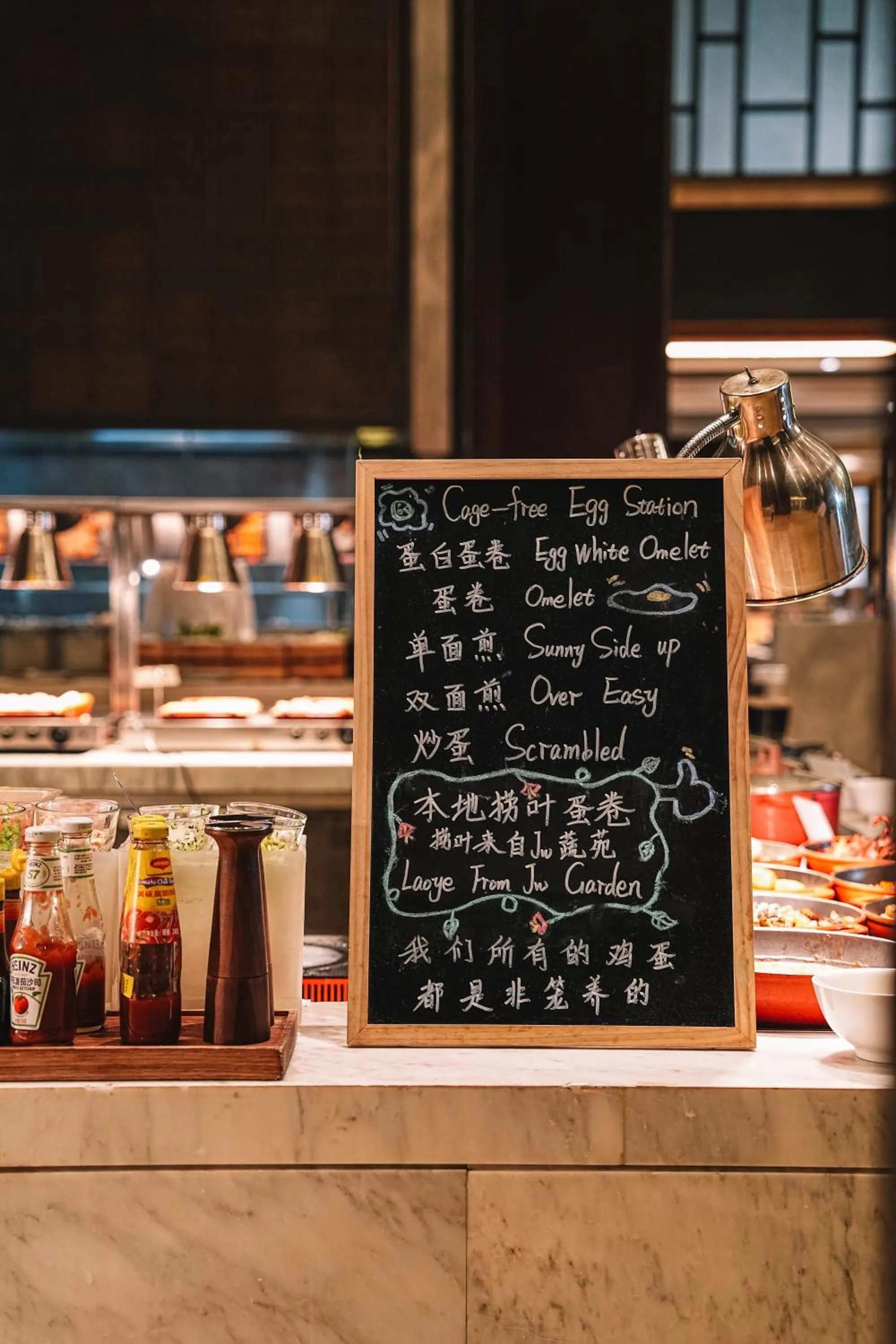 Buffet breakfast in JW Marriott Sanya Haitang Bay Resort & Spa