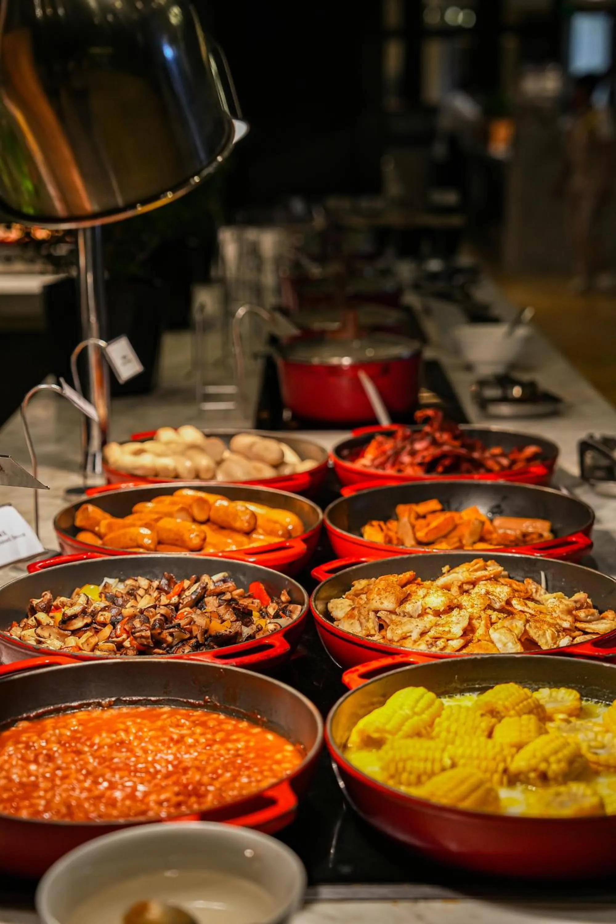 Buffet breakfast in JW Marriott Sanya Haitang Bay Resort & Spa