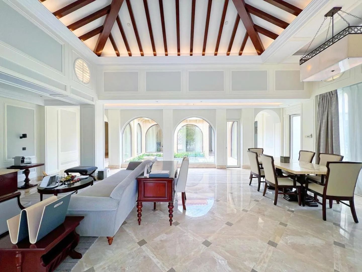 Seating area in JW Marriott Sanya Haitang Bay Resort & Spa