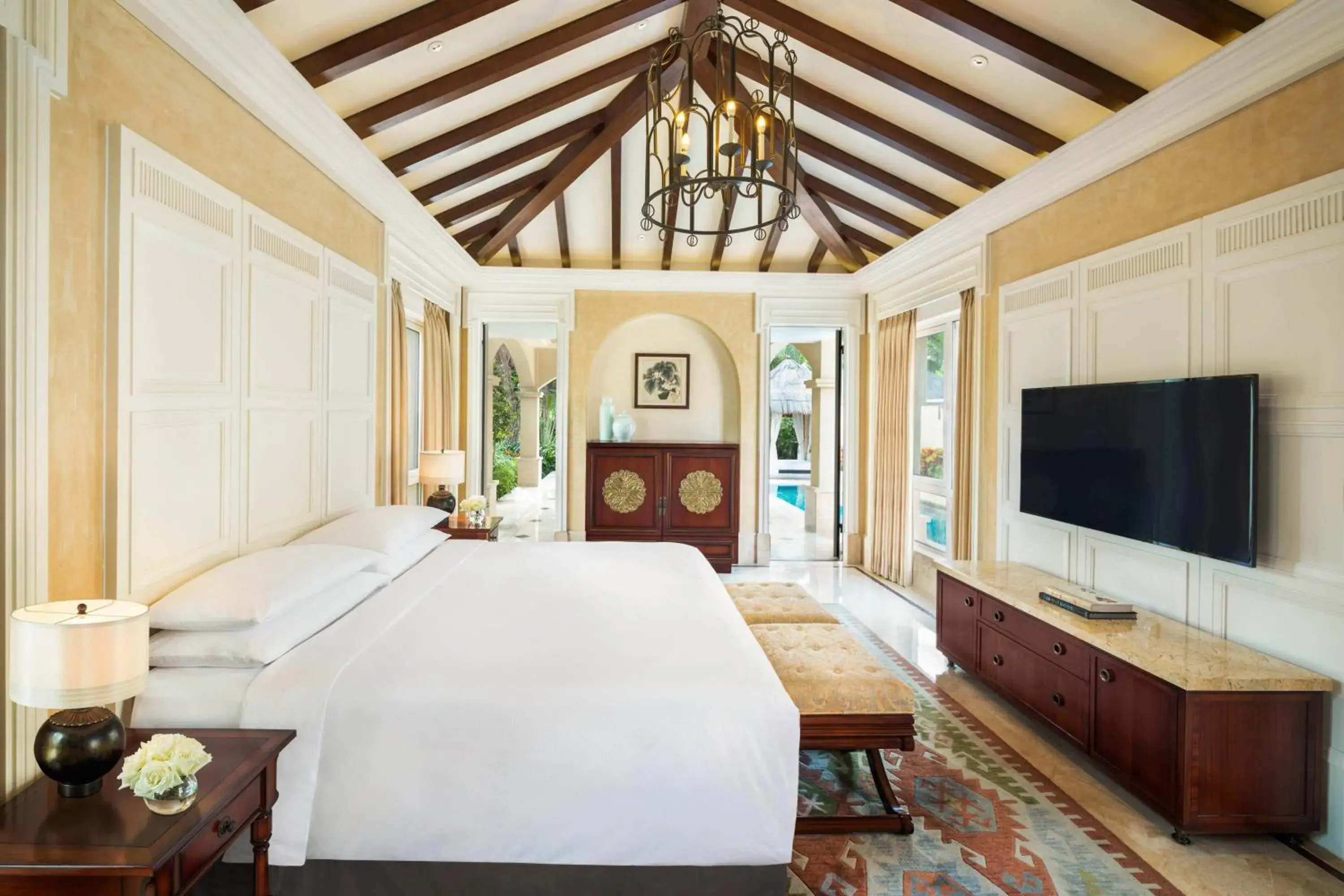 One Bedroom Villa with Pool,1 King, Balcony in JW Marriott Sanya Haitang Bay Resort & Spa One Bedroom Villa with Pool,1 King, Balcony in JW Marriott Sanya Haitang Bay Resort & Spa
