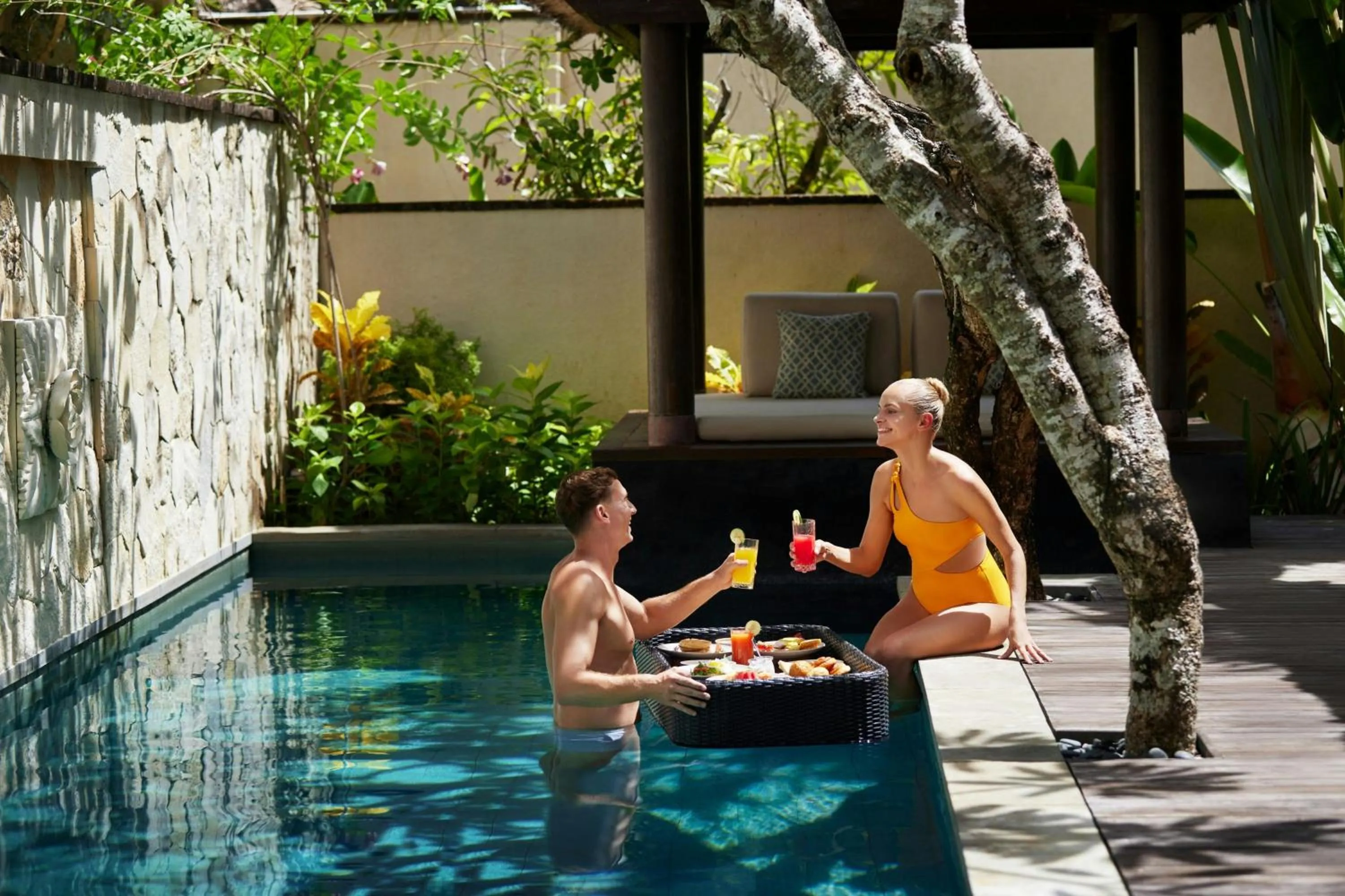 Breakfast in Amarterra Villas Resort Bali Nusa Dua, Autograph Collection