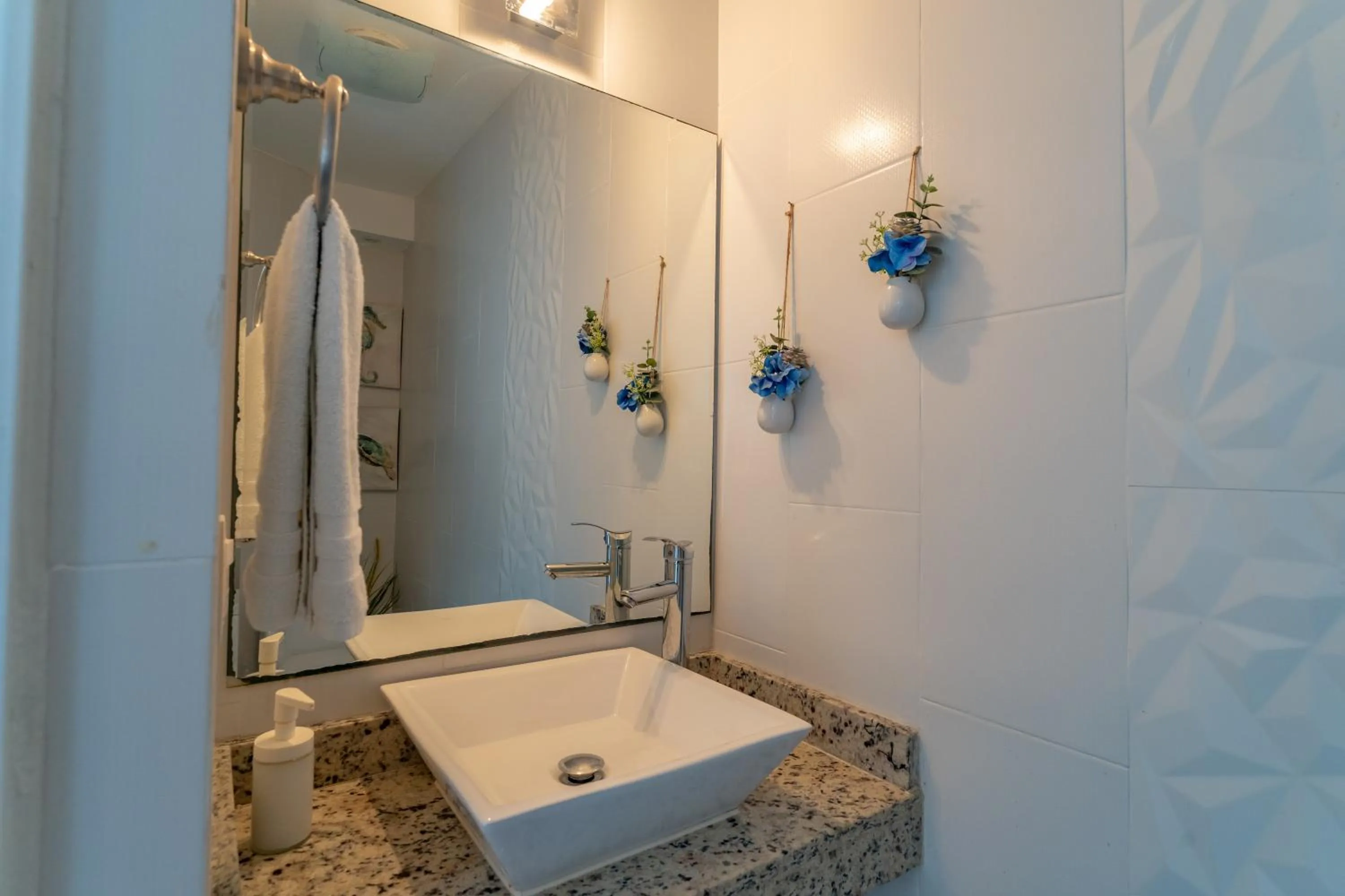 Bathroom in Sparkling Ocean View in Cancun