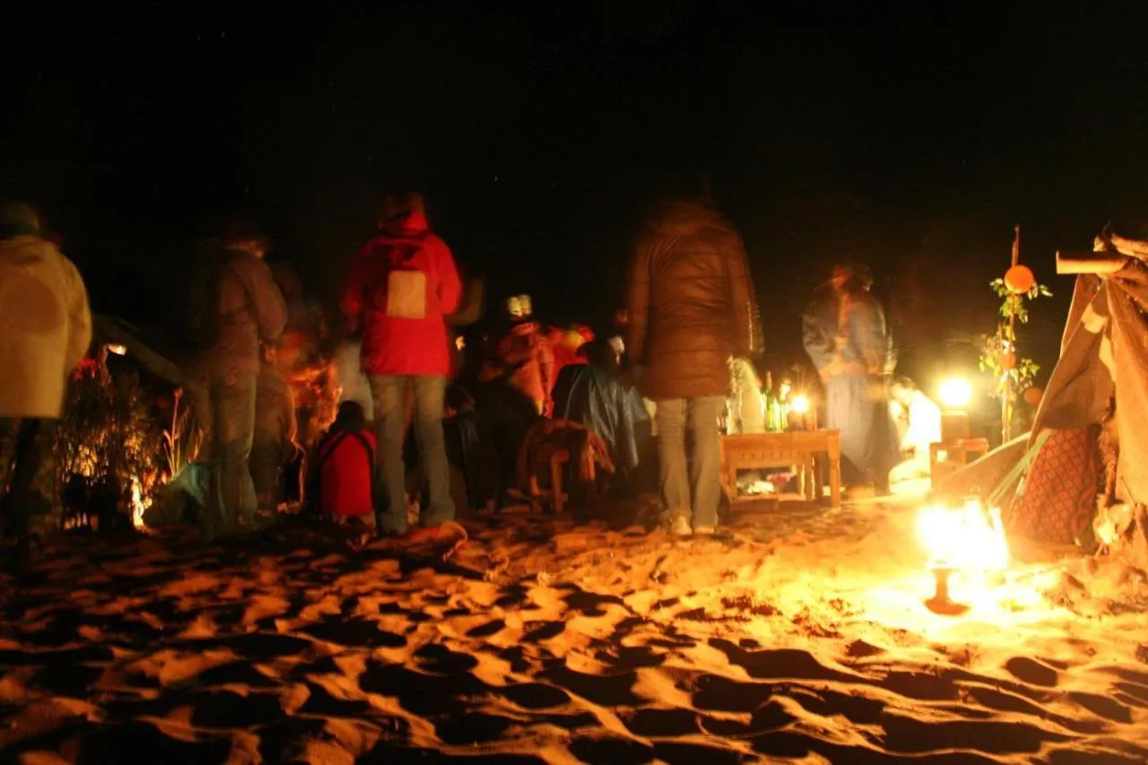 People in Auberge Camping Ocean des dunes