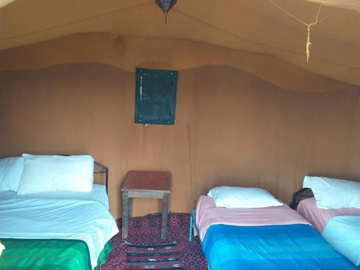 Photo of the whole room, Bed in Auberge Camping Ocean des dunes