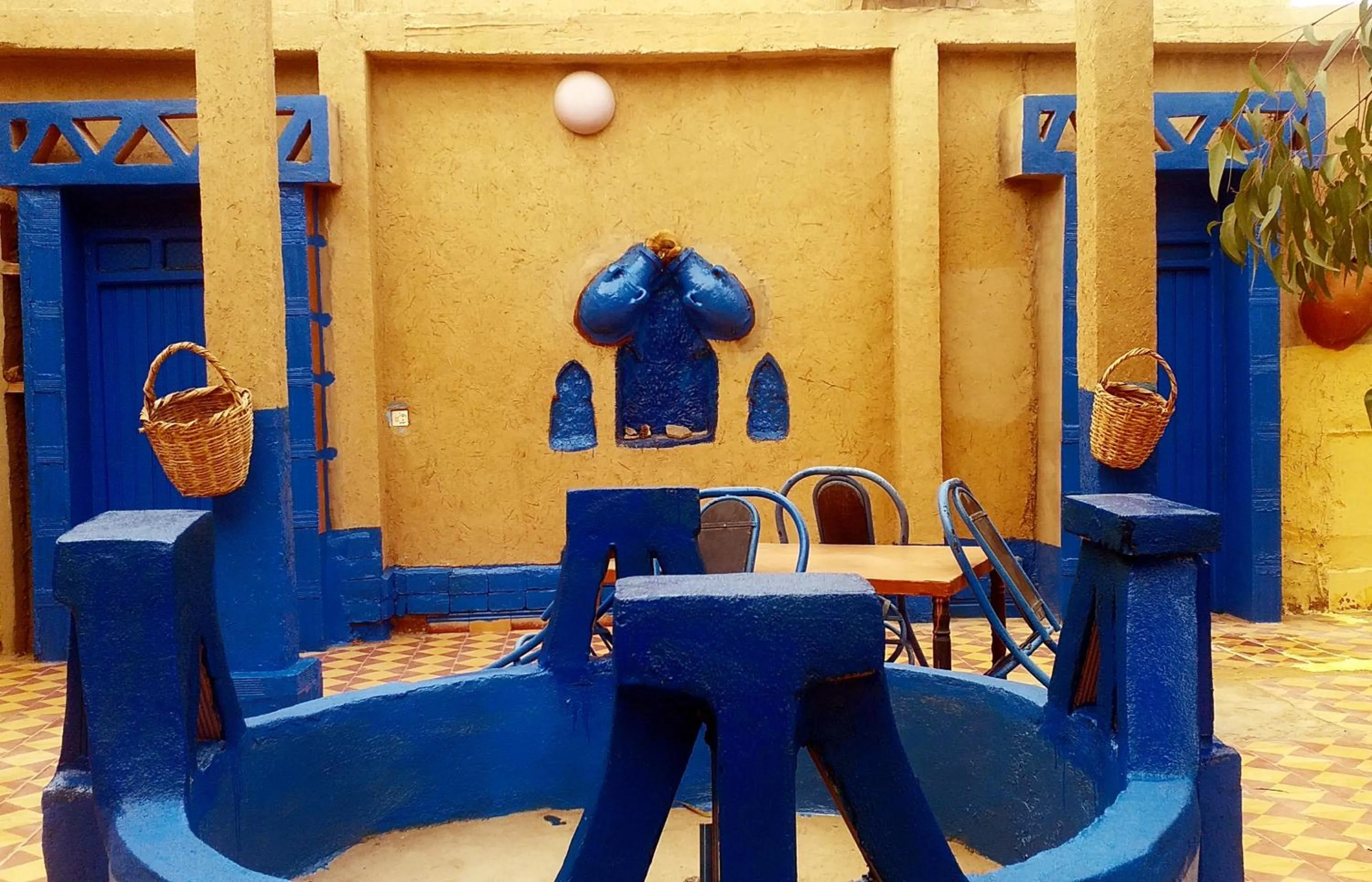 Patio in Auberge Camping Ocean des dunes