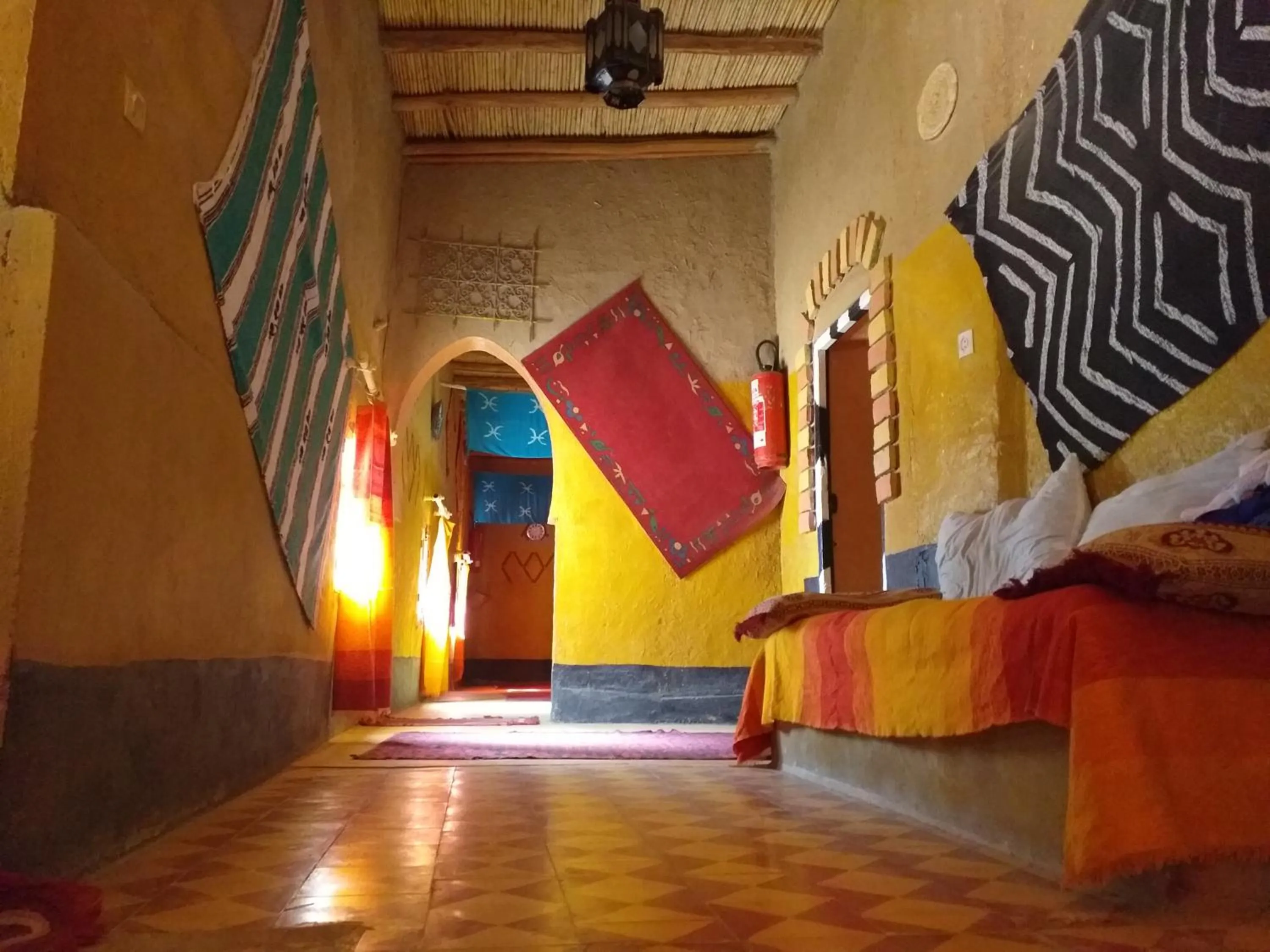 Facade/entrance, Bed in Auberge Camping Ocean des dunes