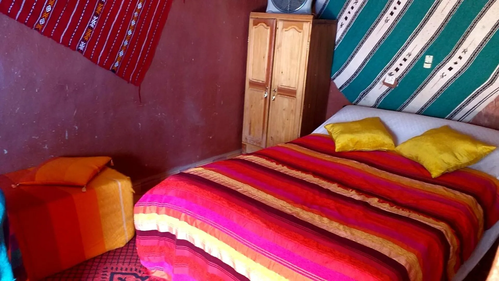 Bed in Auberge Camping Ocean des dunes