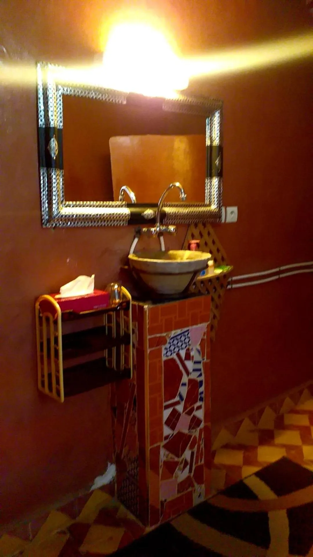 Bathroom in Auberge Camping Ocean des dunes