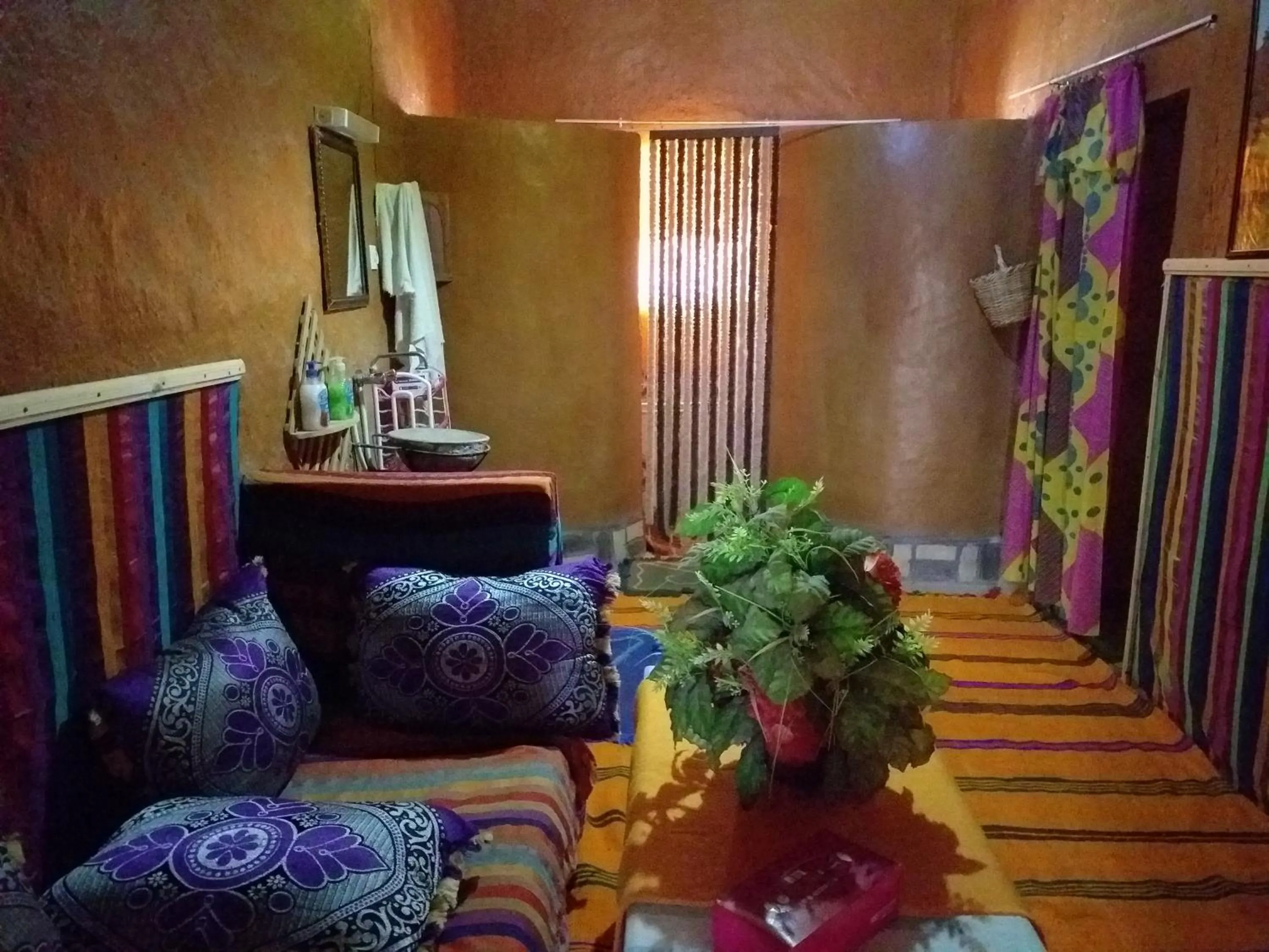 Decorative detail in Auberge Camping Ocean des dunes