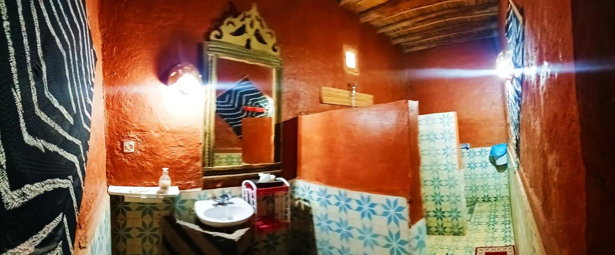 Bathroom in Auberge Camping Ocean des dunes