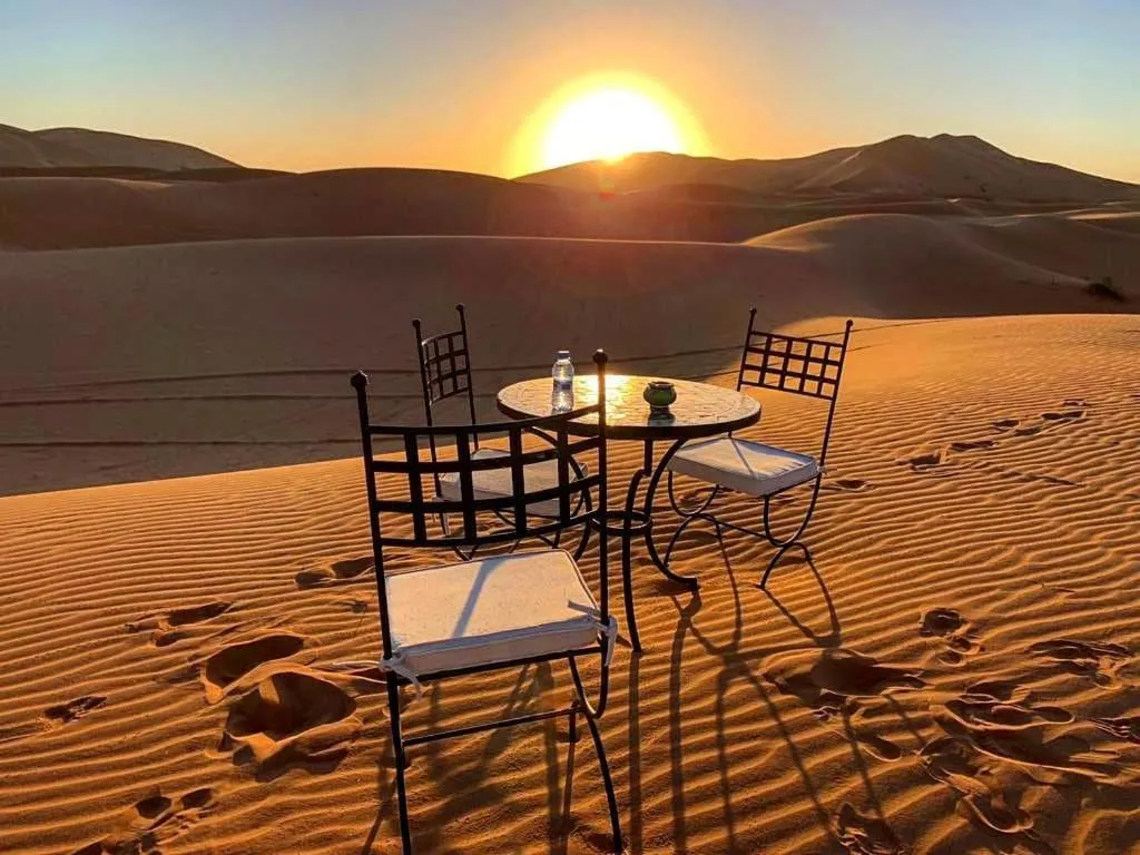 Sunrise in Auberge Camping Ocean des dunes