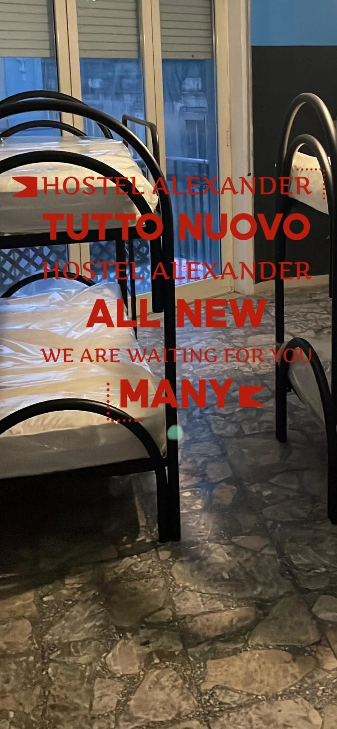 Bed in Alexander hostel