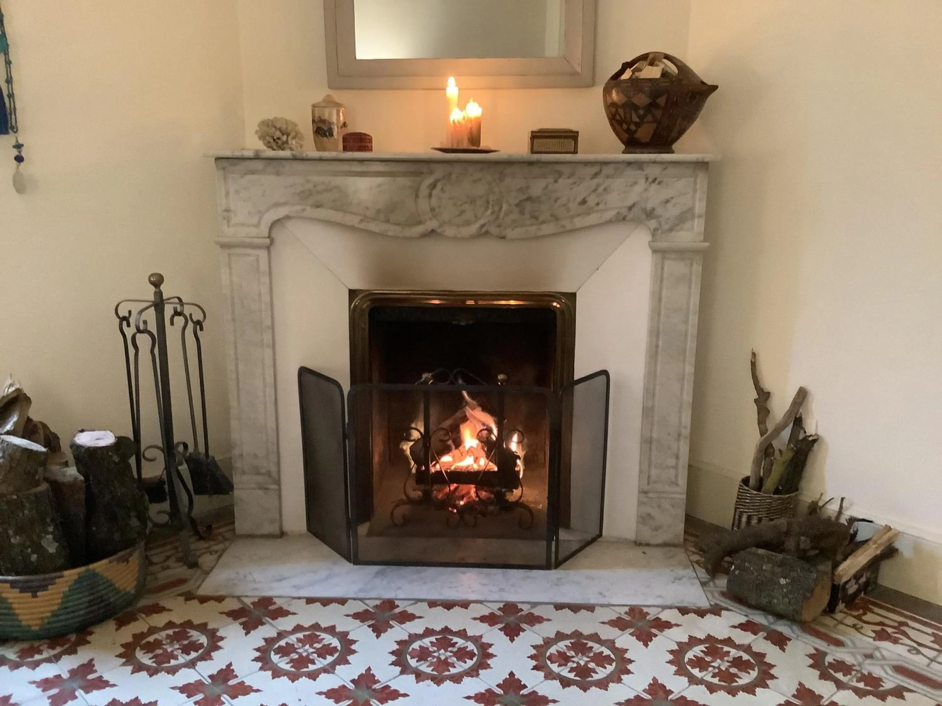 Living room in Maison Velvet