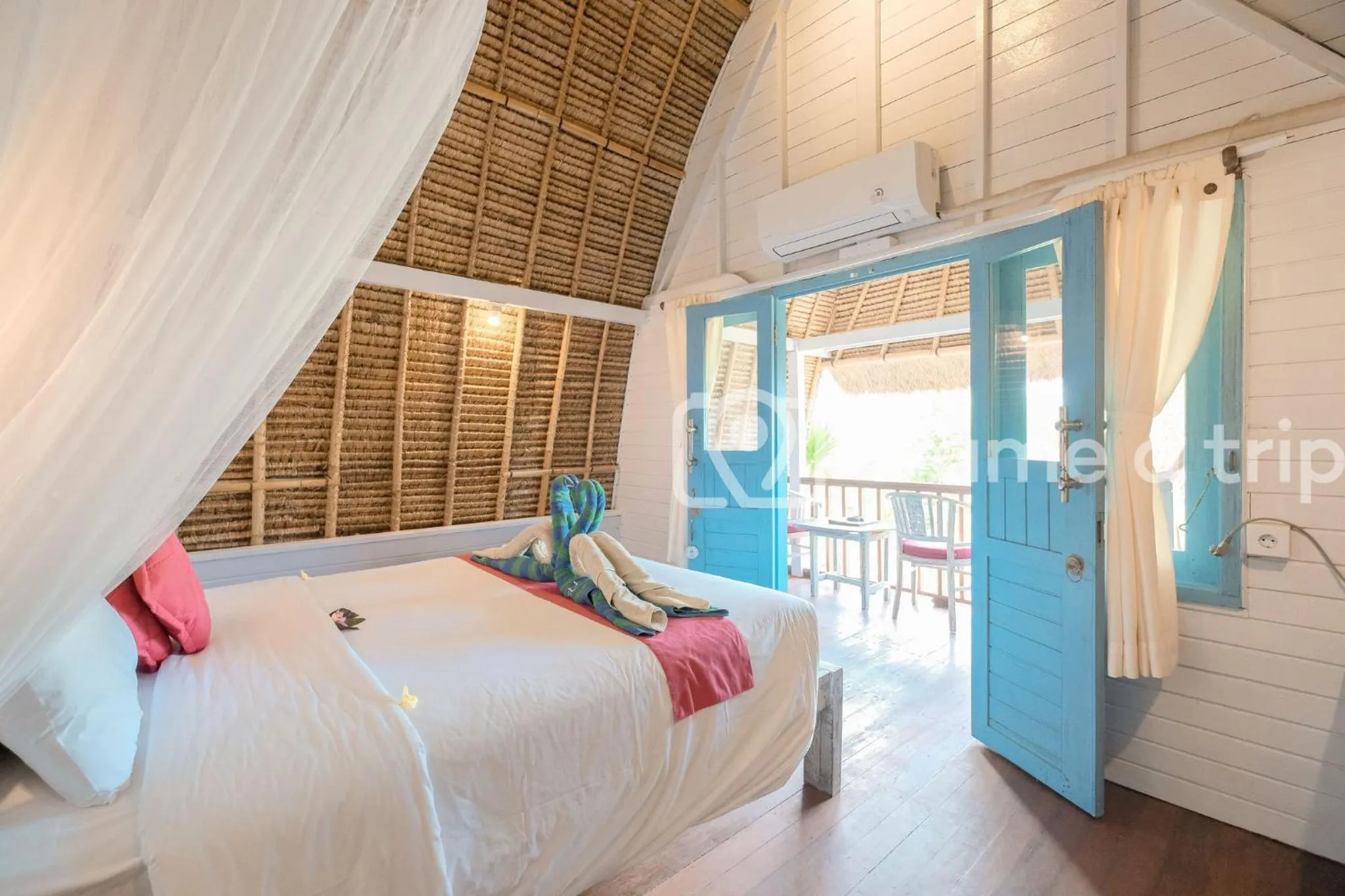 Bed in Dream Beach Kubu & SPA by ABM