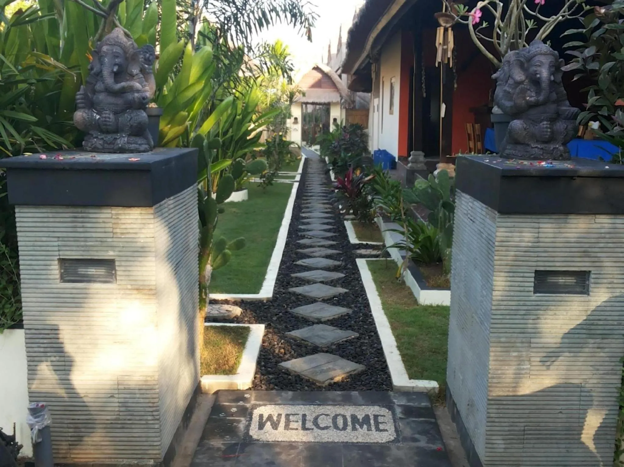 Facade/entrance in Dream Beach Kubu & SPA by ABM