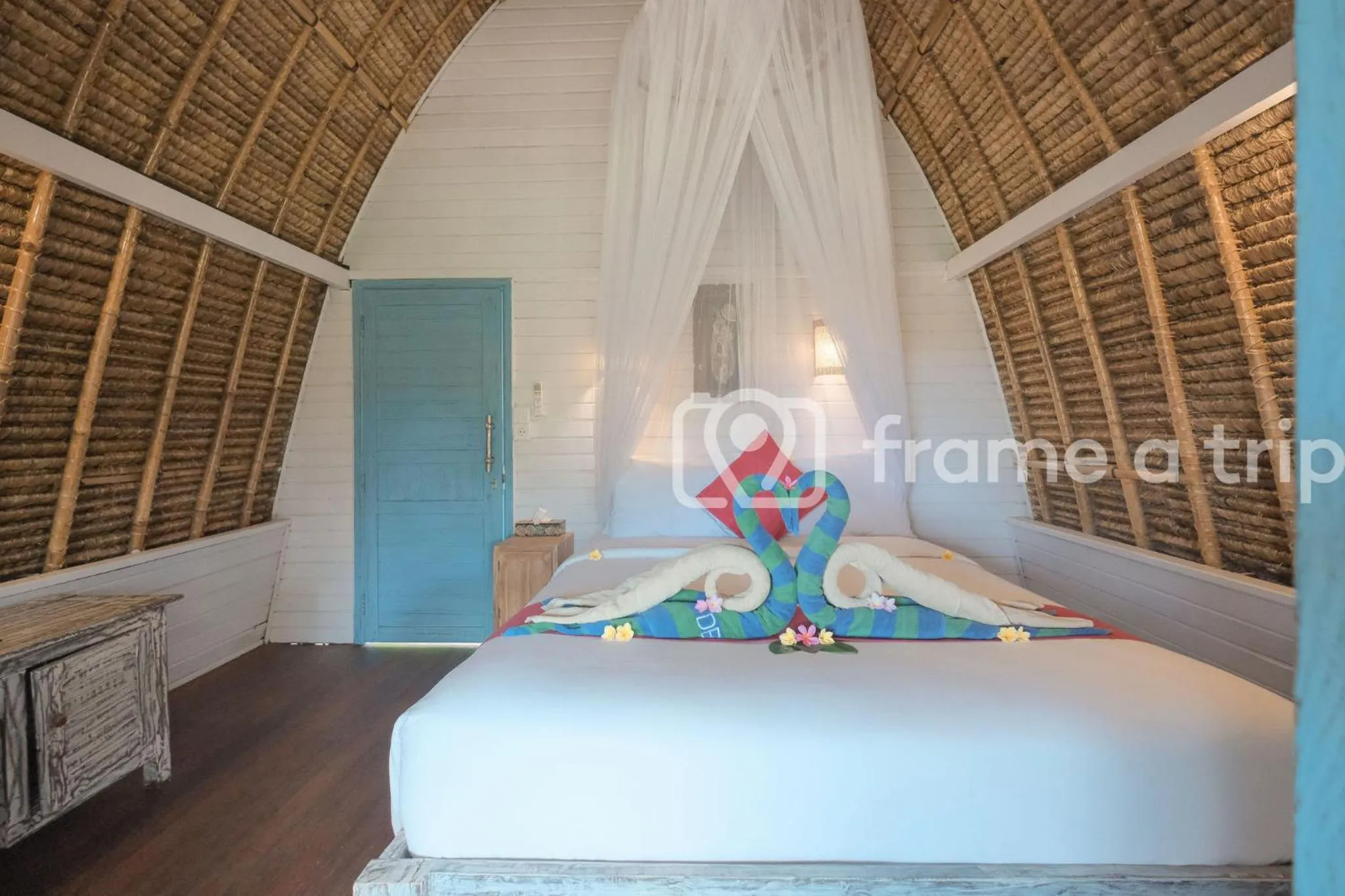 Bed in Dream Beach Kubu & SPA by ABM
