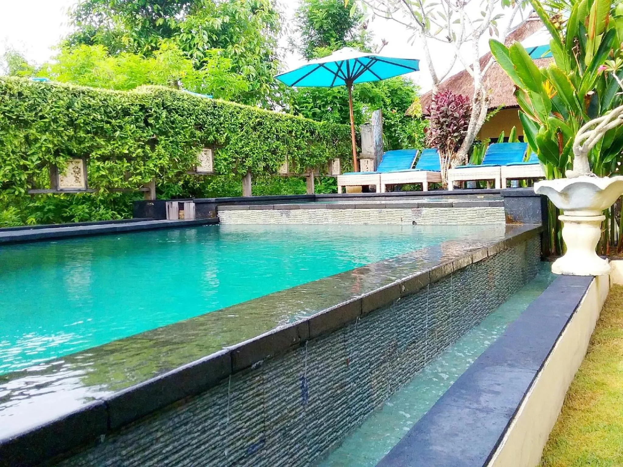 Garden view in Dream Beach Kubu & SPA by ABM