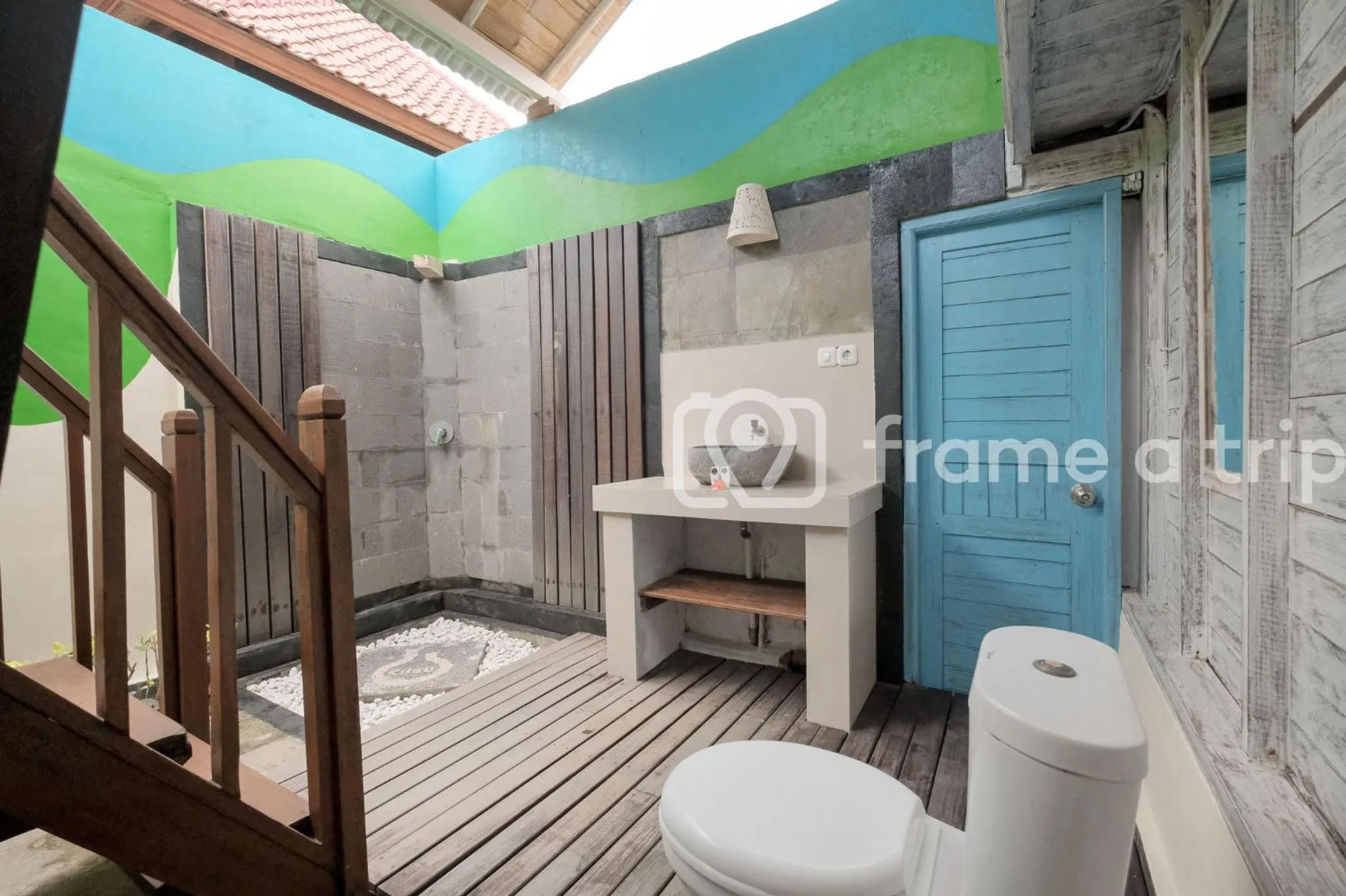 Bathroom in Dream Beach Kubu & SPA by ABM