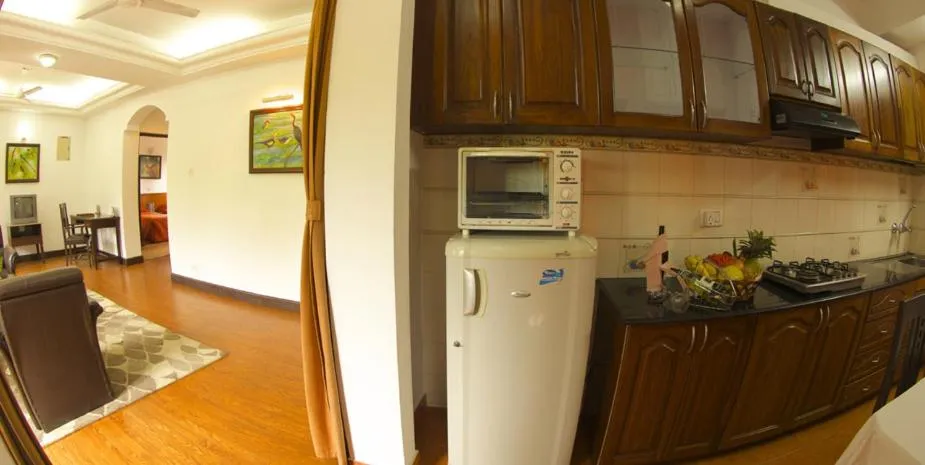 Kitchen or kitchenette in Park Village Resort by KGH Group