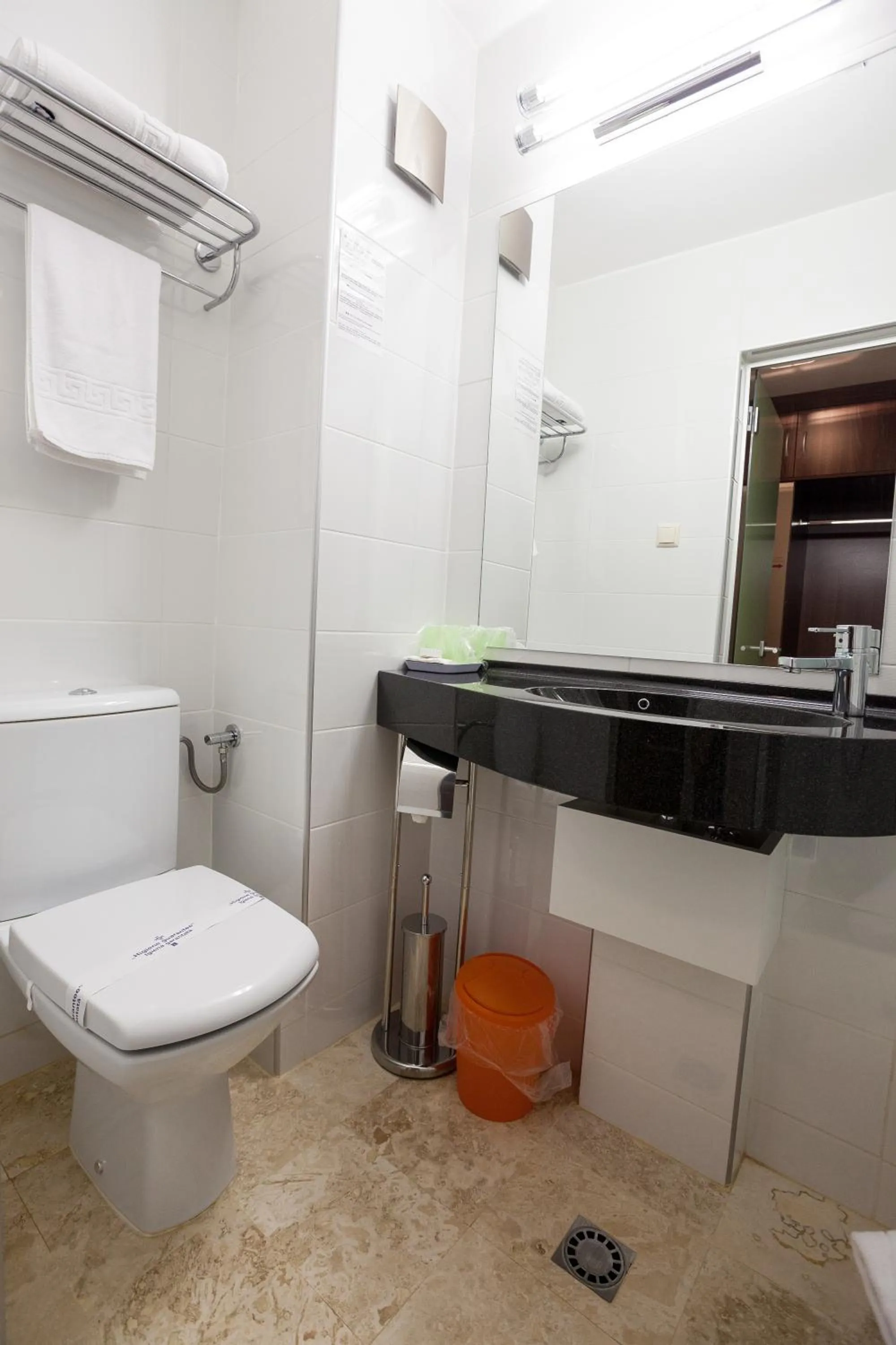 Toilet in Hotel Citadella