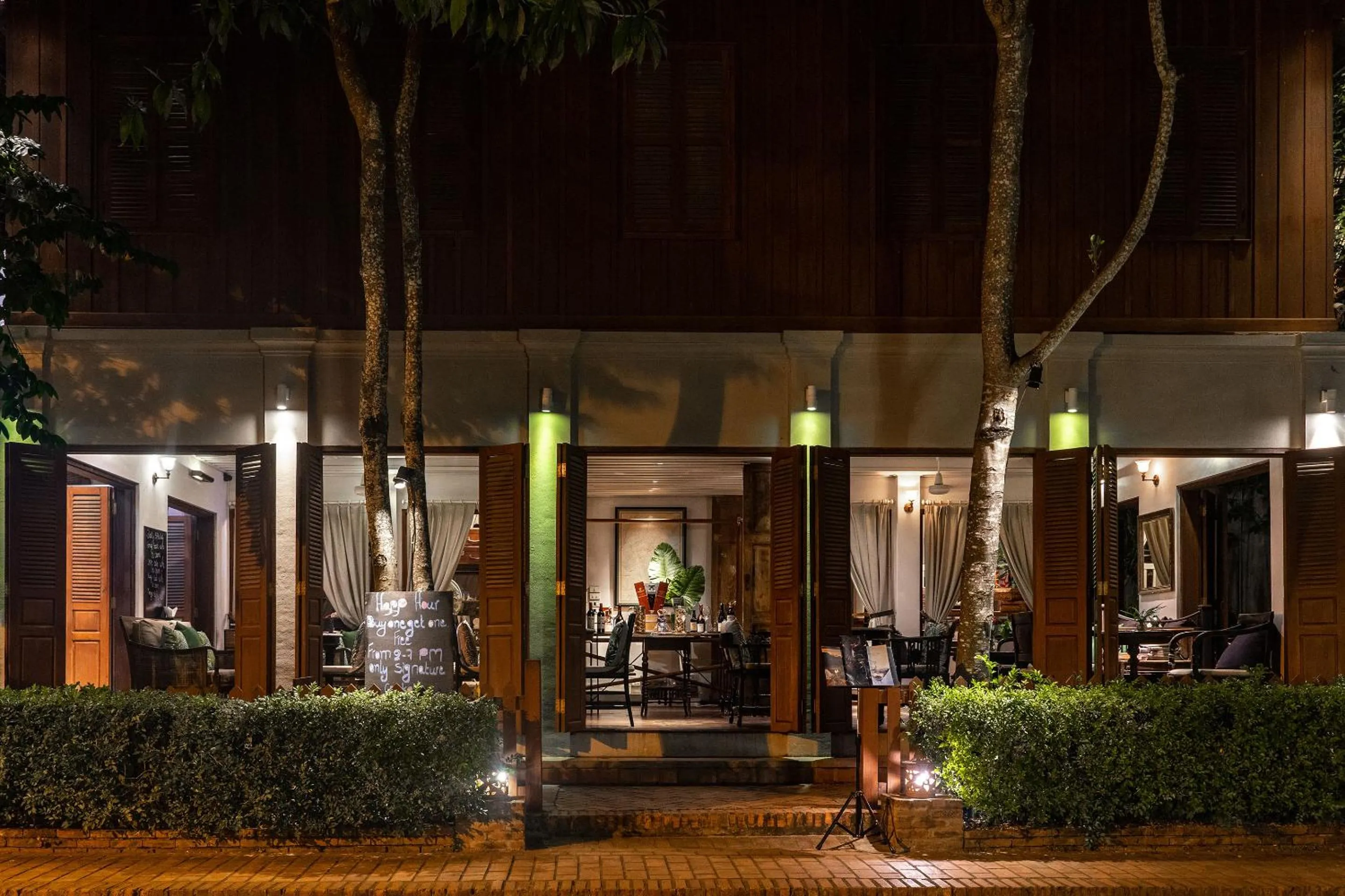 Facade/entrance in Burasari Heritage Luang Prabang