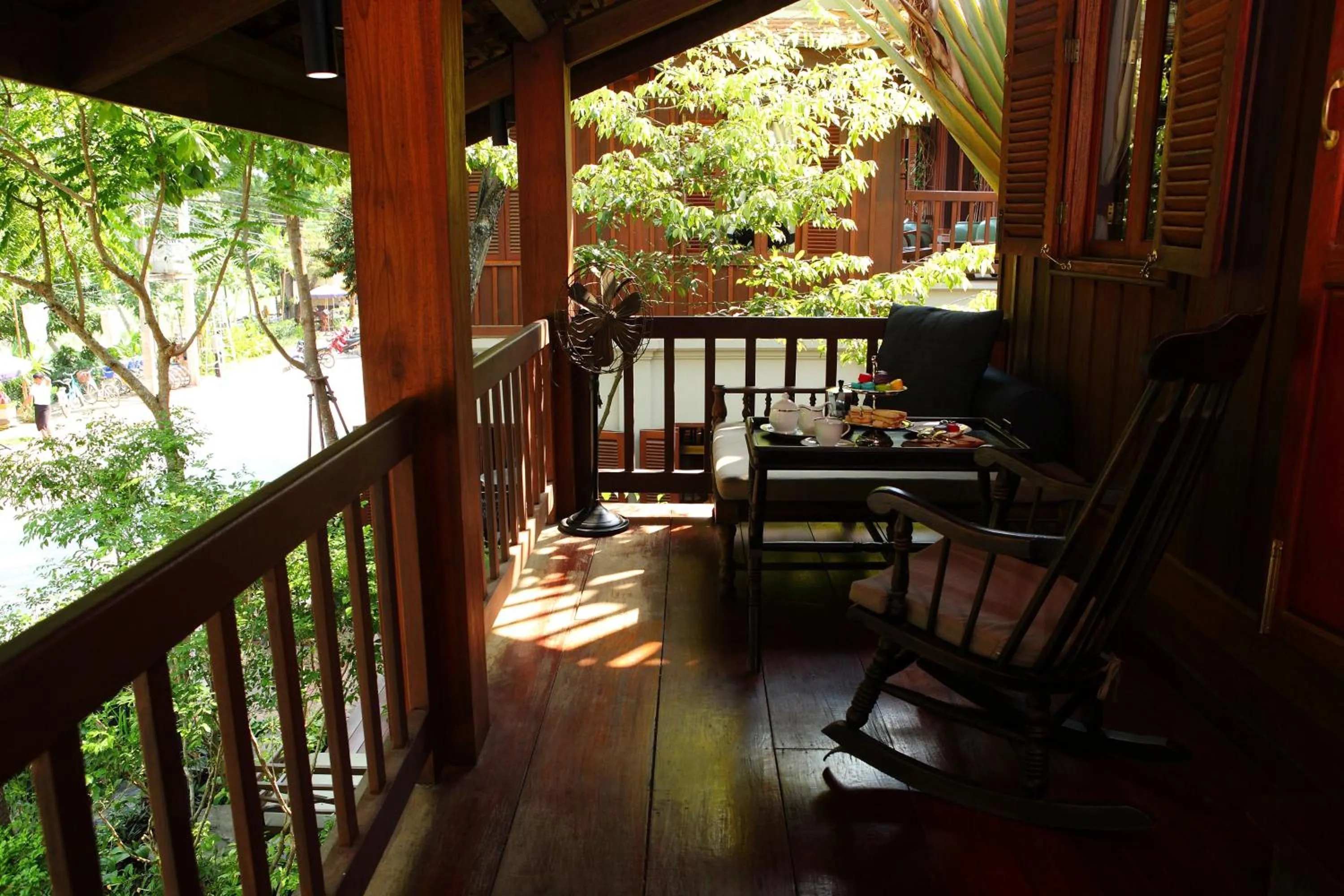 Balcony/Terrace in Burasari Heritage Luang Prabang