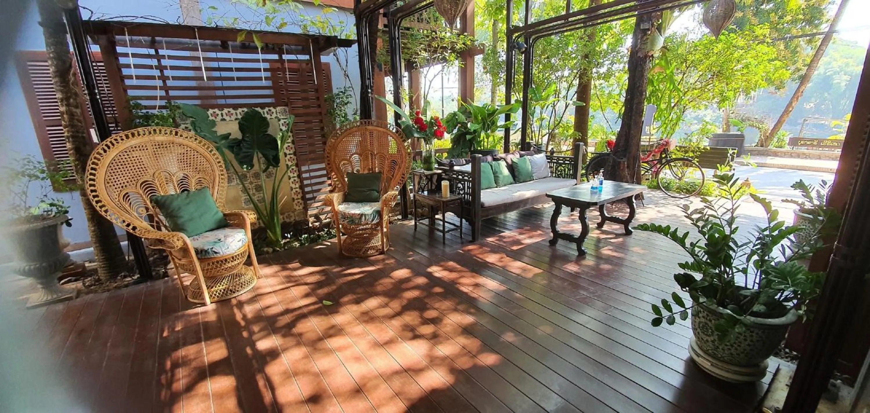 Natural landscape in Burasari Heritage Luang Prabang