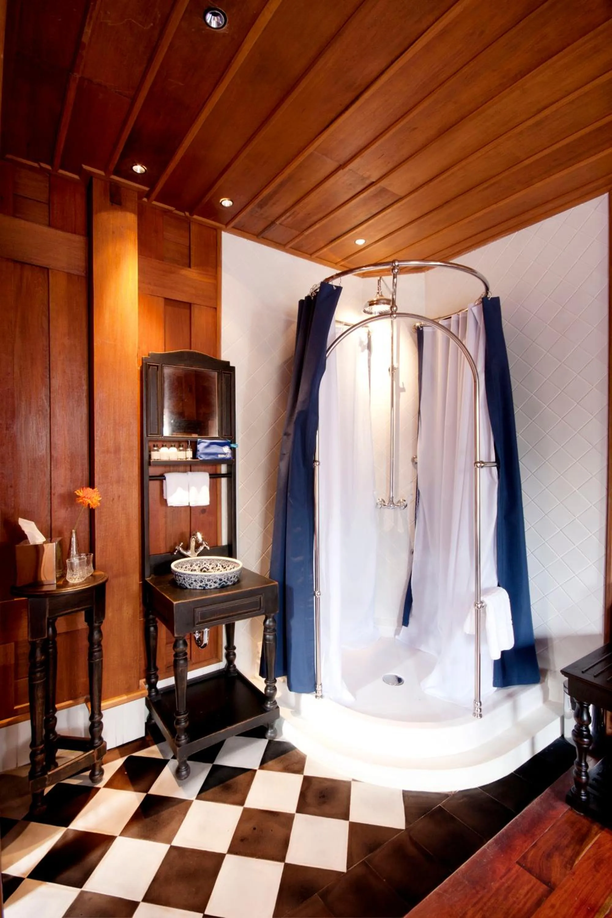 Bathroom, Bed in Burasari Heritage Luang Prabang