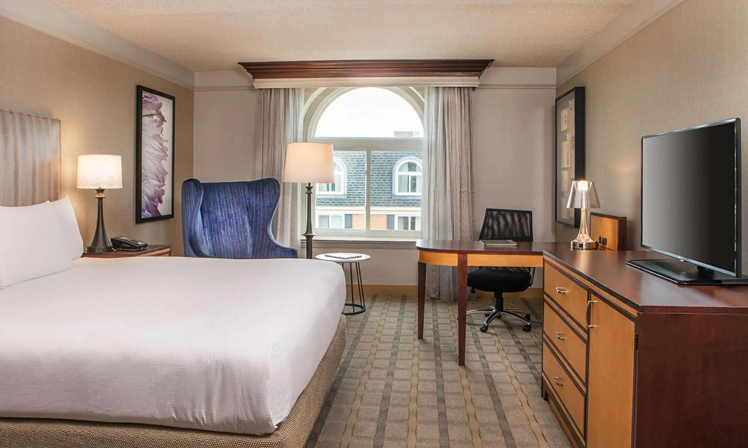 Bedroom, Bed in Hilton Wilmington/Christiana