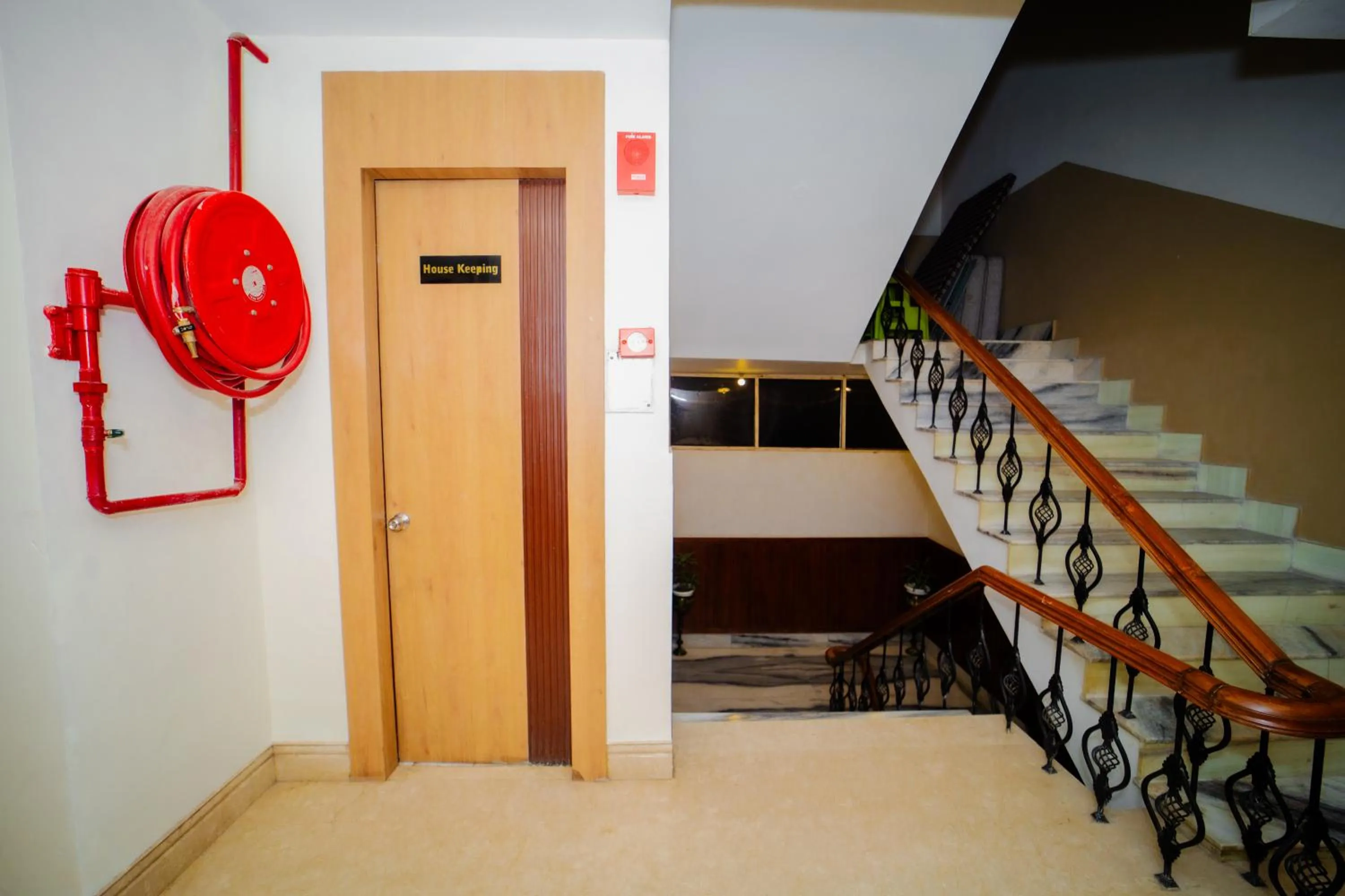 fireplace in New Hotel Broadway