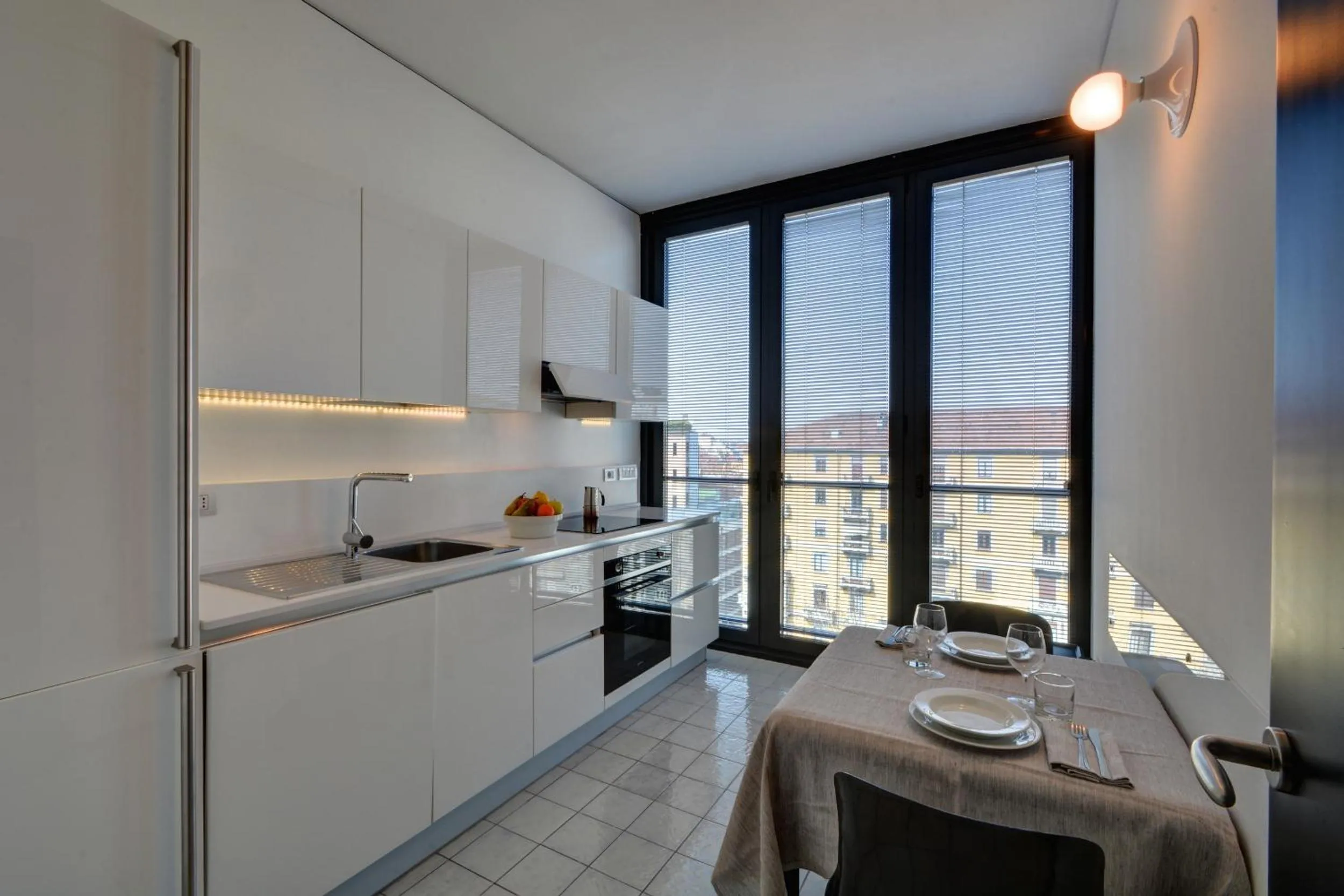 Kitchen or kitchenette in DUPARC Contemporary Suites