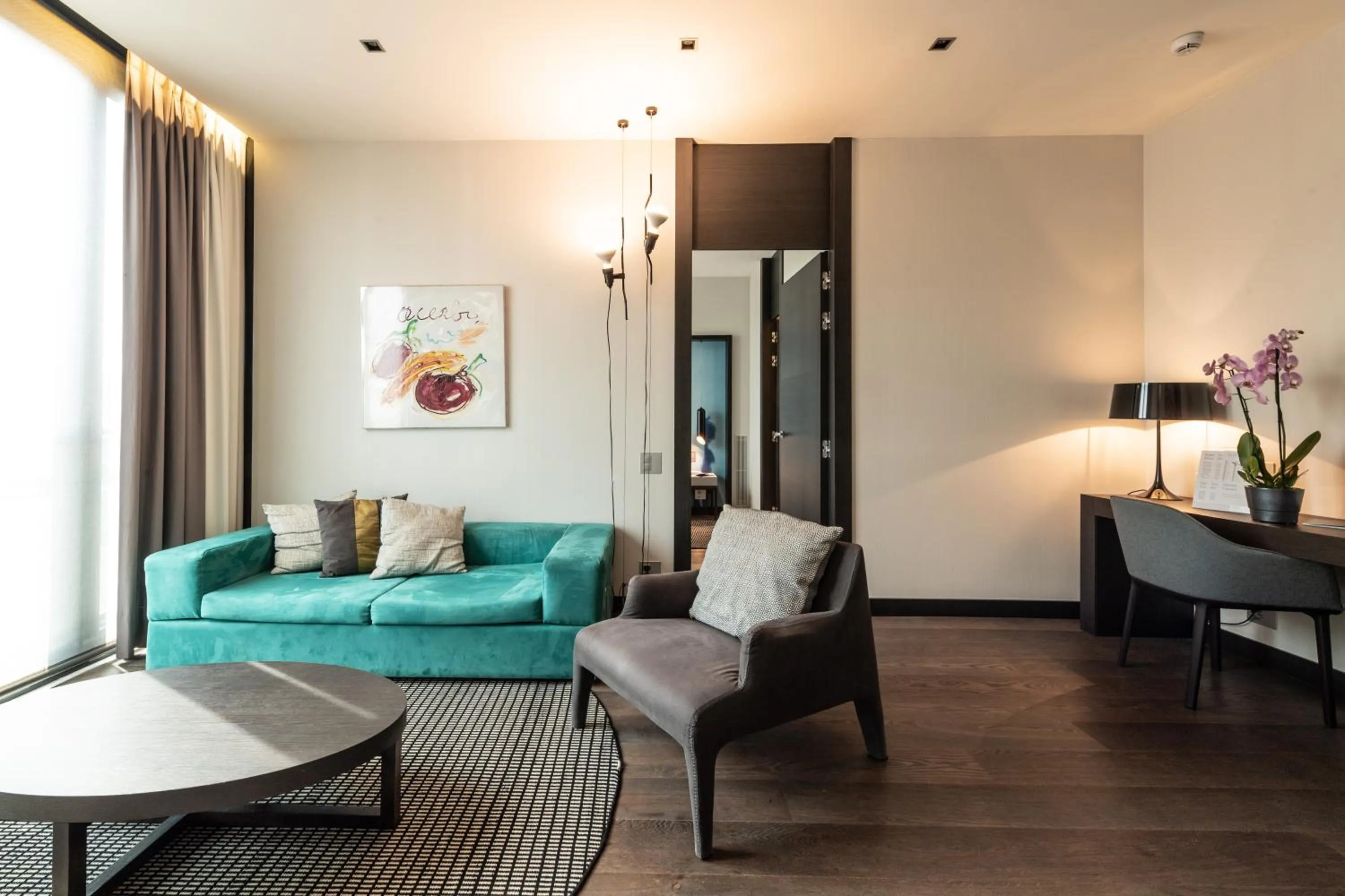 Living room in DUPARC Contemporary Suites