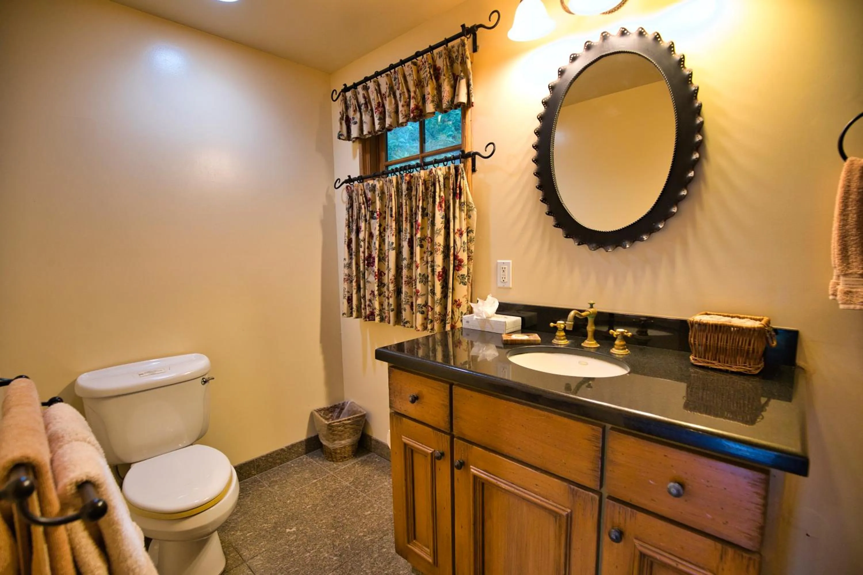 Bathroom in Circle Bar B Guest Ranch
