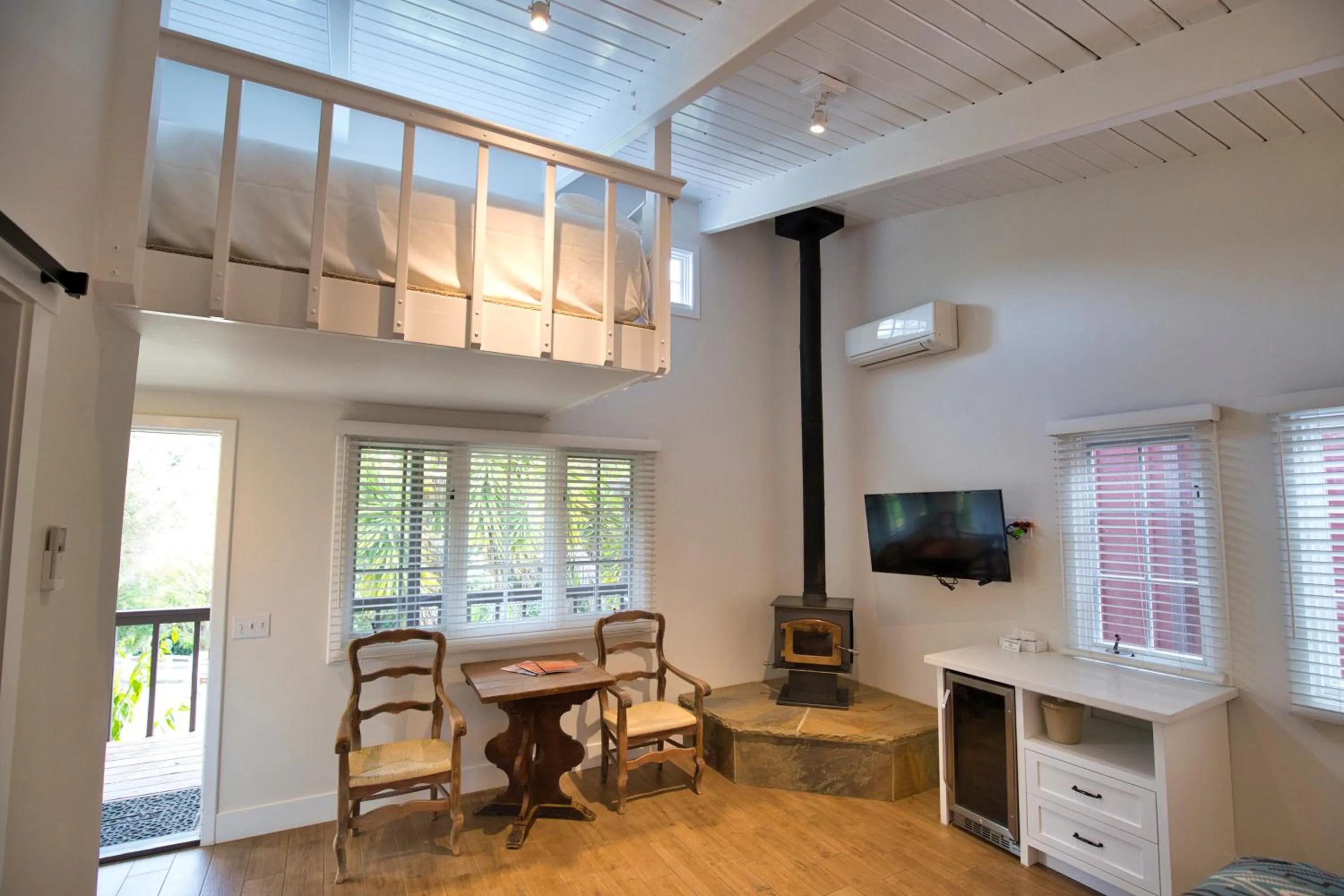 Bed in Circle Bar B Guest Ranch