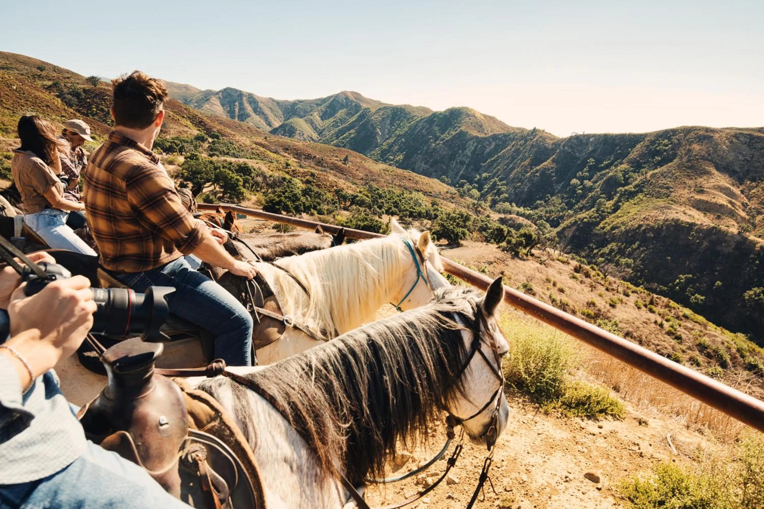 Natural landscape in Circle Bar B Guest Ranch
