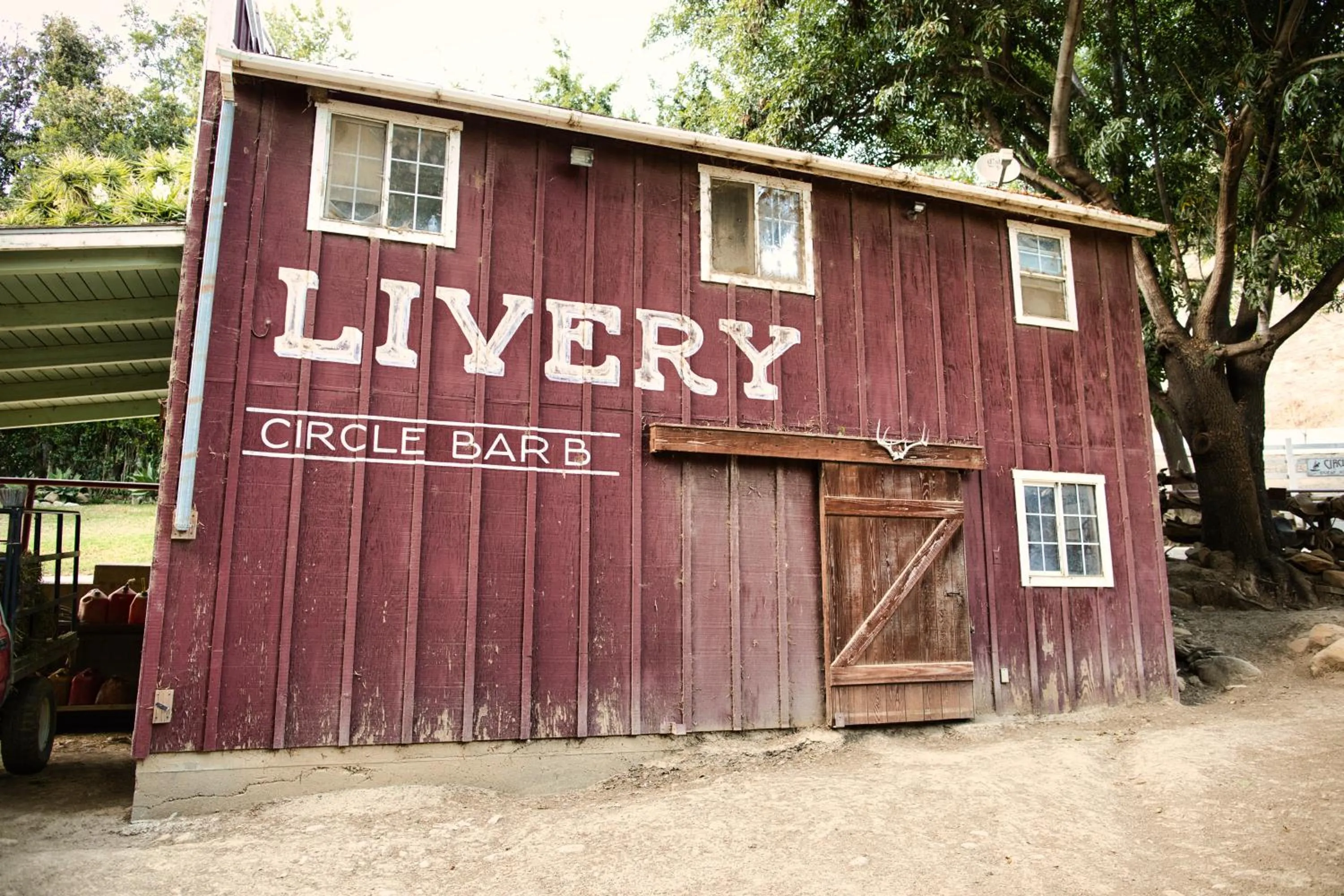 Horse-riding in Circle Bar B Guest Ranch