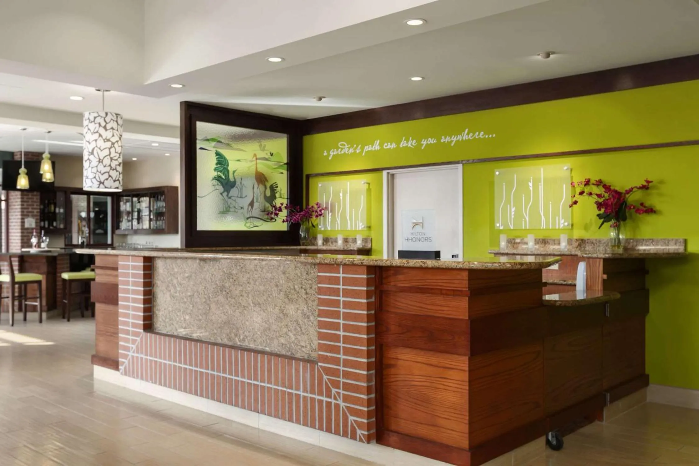 Lobby or reception in Hilton Garden Inn Wisconsin Dells