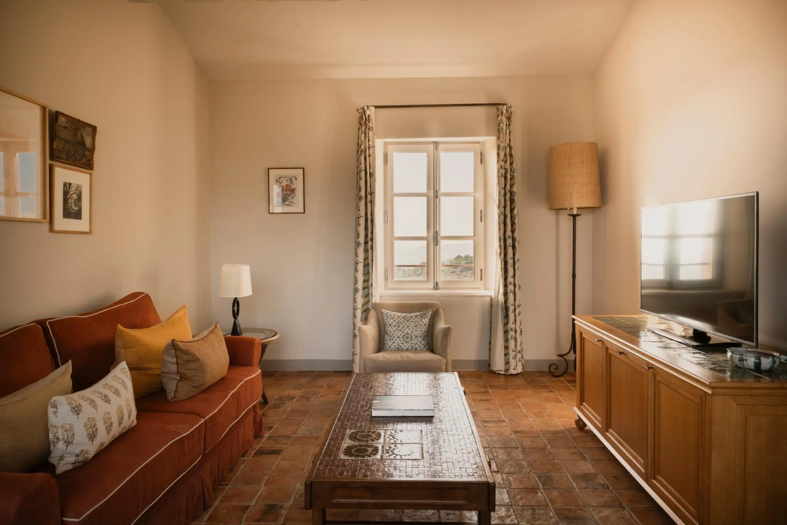 Living room in Hotel Crillon le Brave