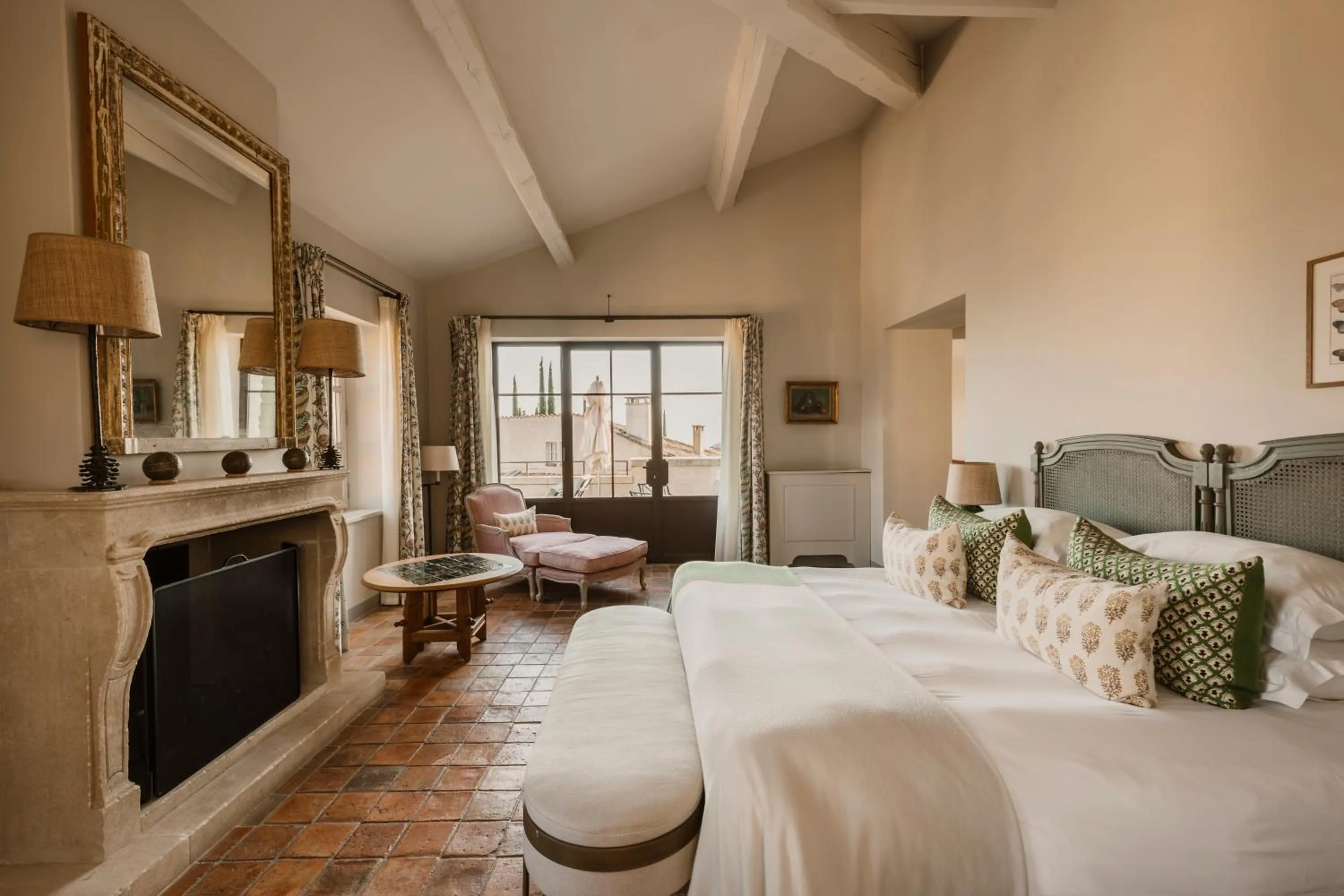 Bedroom, Bed in Hotel Crillon le Brave