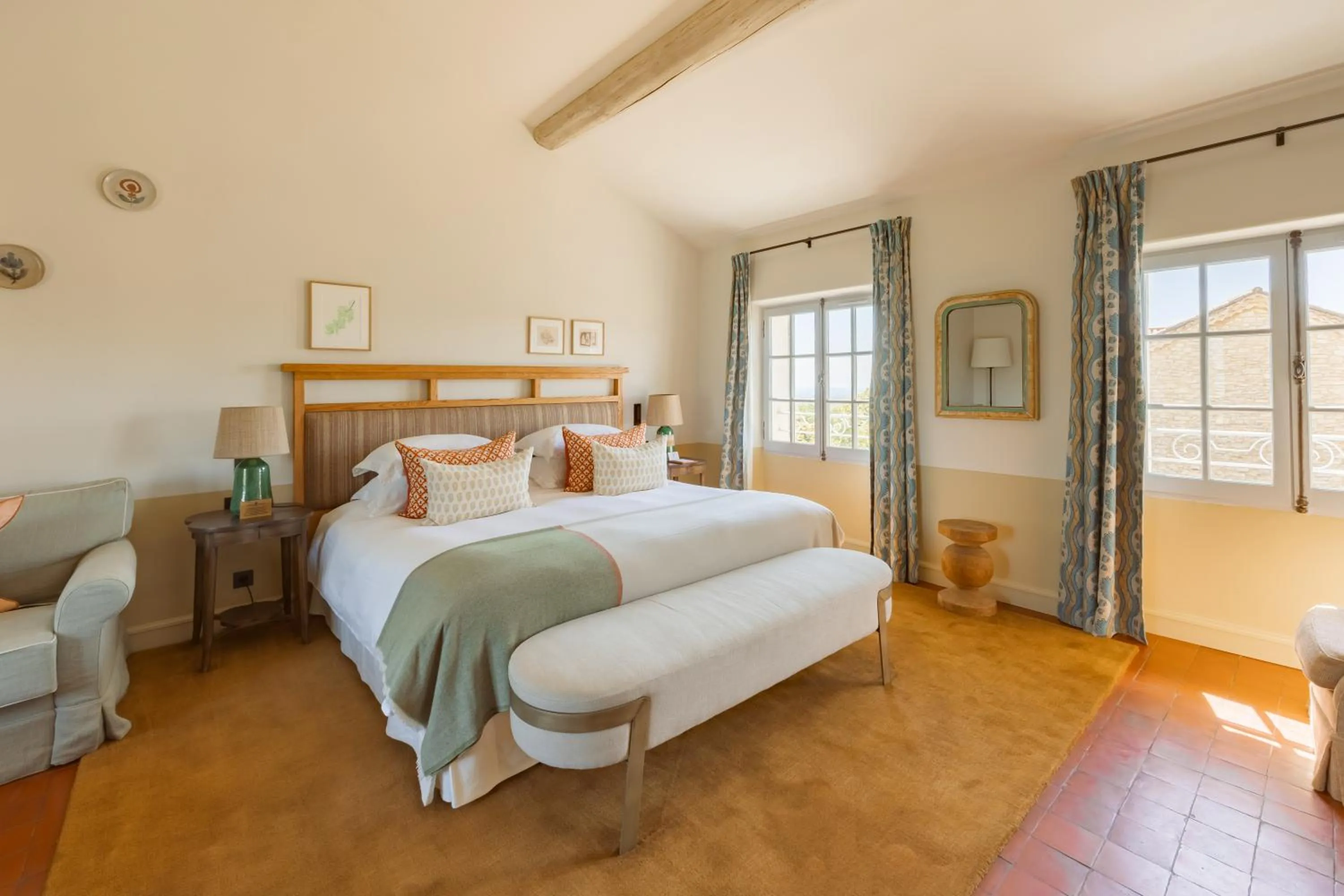 Bedroom, Bed in Hotel Crillon le Brave