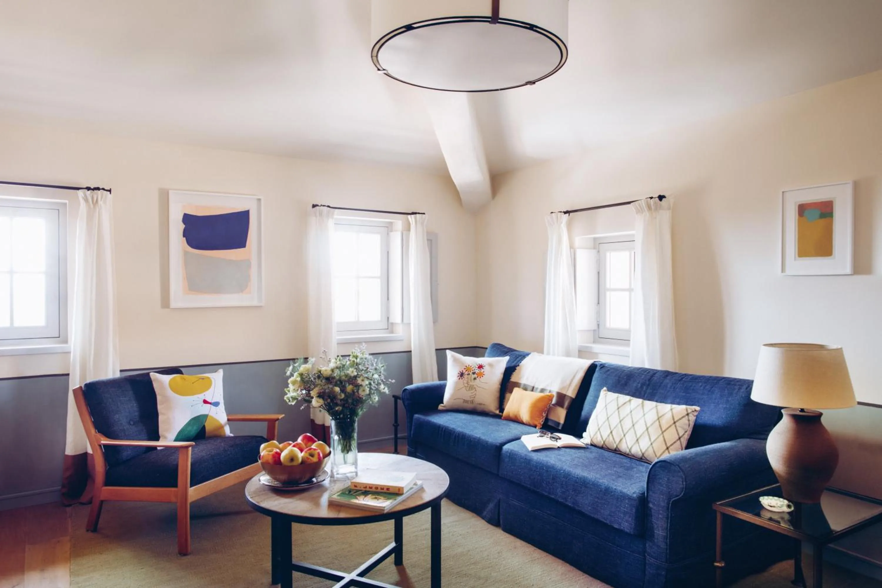 Living room in Hotel Crillon le Brave