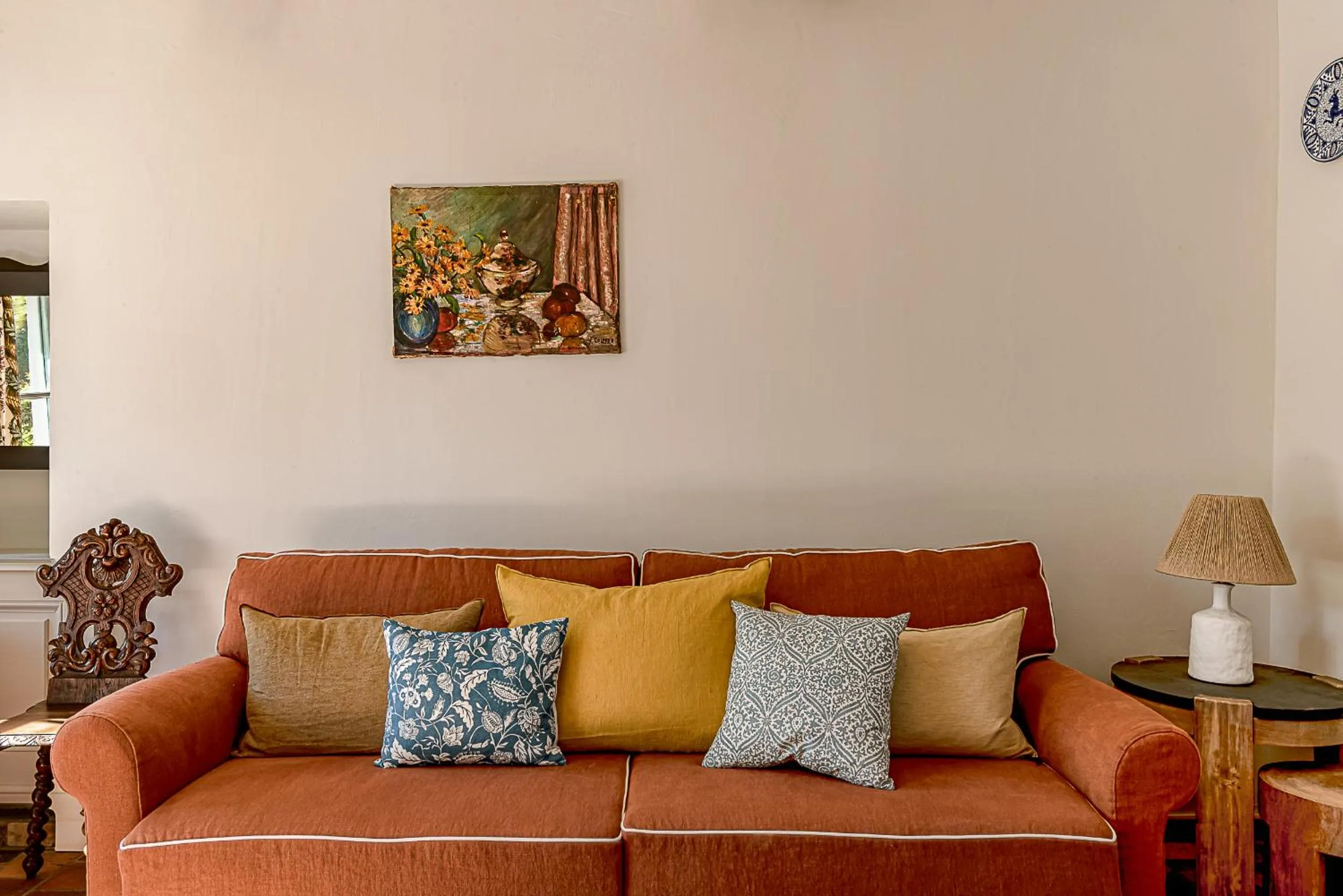 Living room in Hotel Crillon le Brave