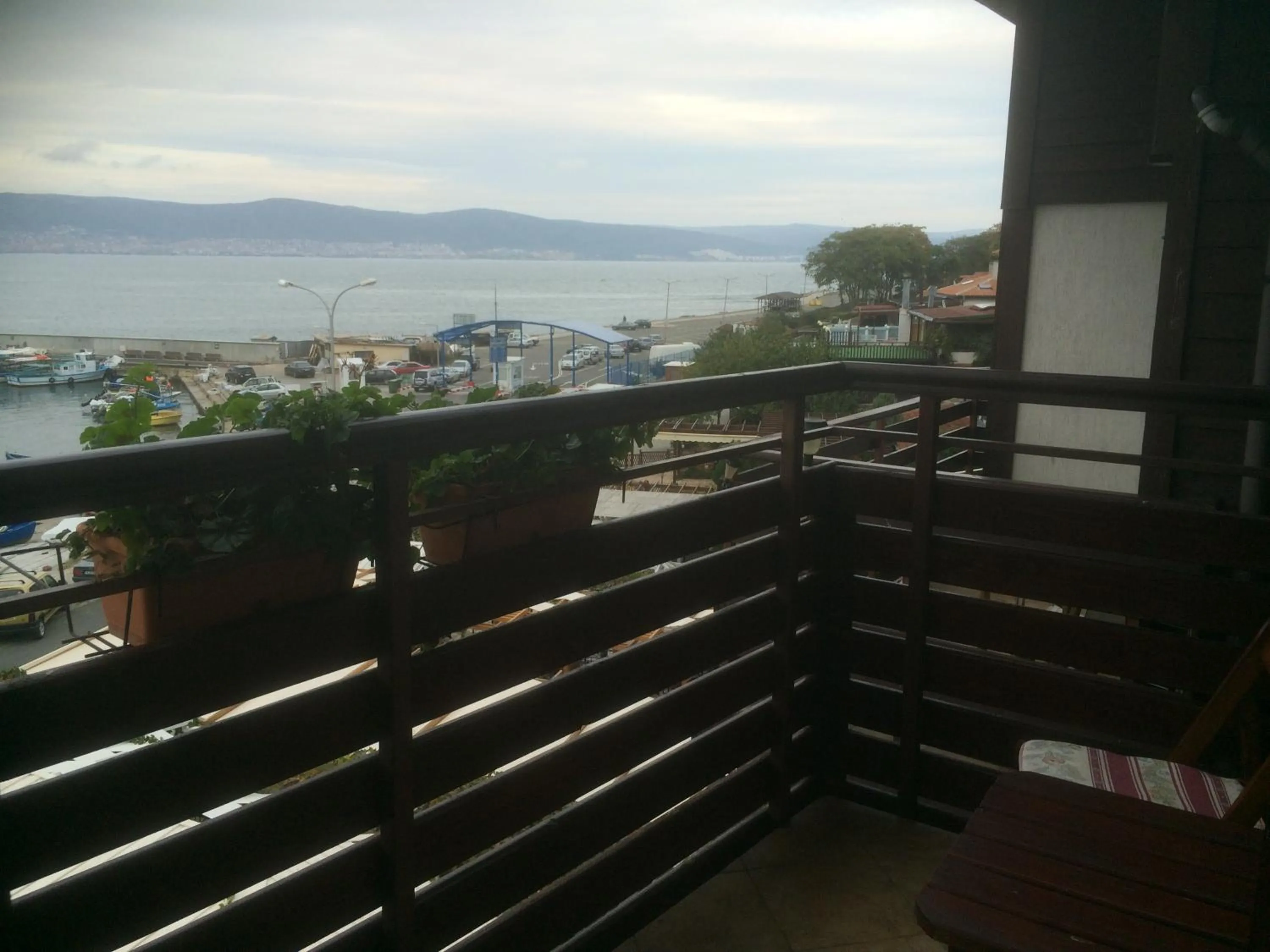 Balcony/Terrace in Family Hotel Saint Nikola and Free parking